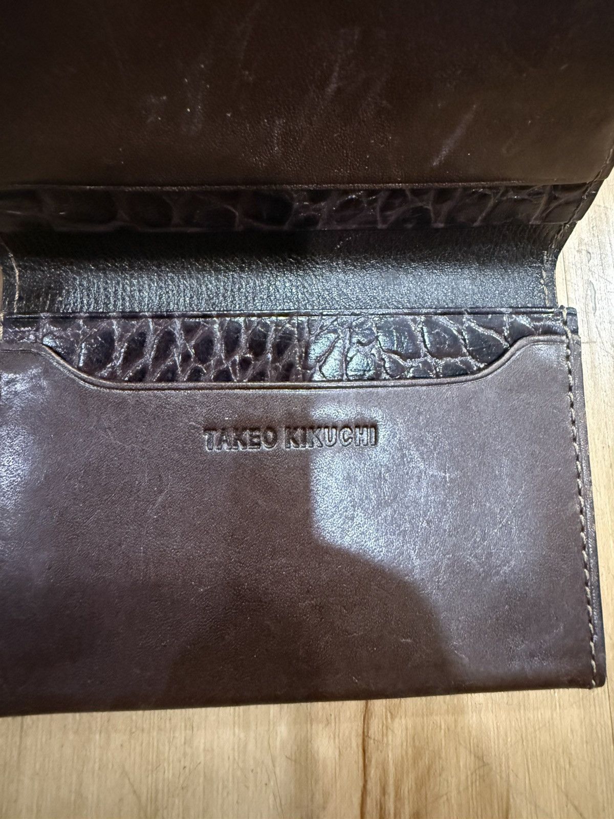 Takeo Kikuchi Takeo Kikuchi Leather wallet Size ONE SIZE - 4 Thumbnail