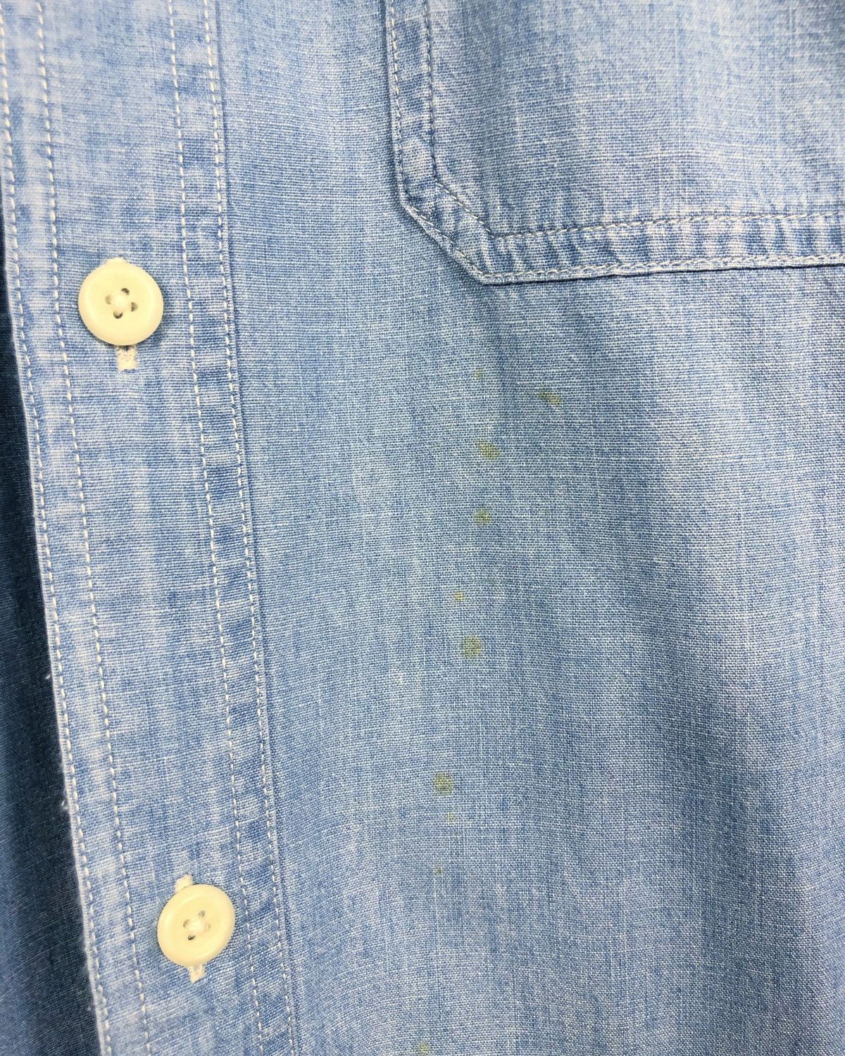 JW Anderson × Uniqlo Rare Uniqlo X J.W. Anderson Denim Button Ups Shirt Size US M / EU 48-50 / 2 - 11 Thumbnail