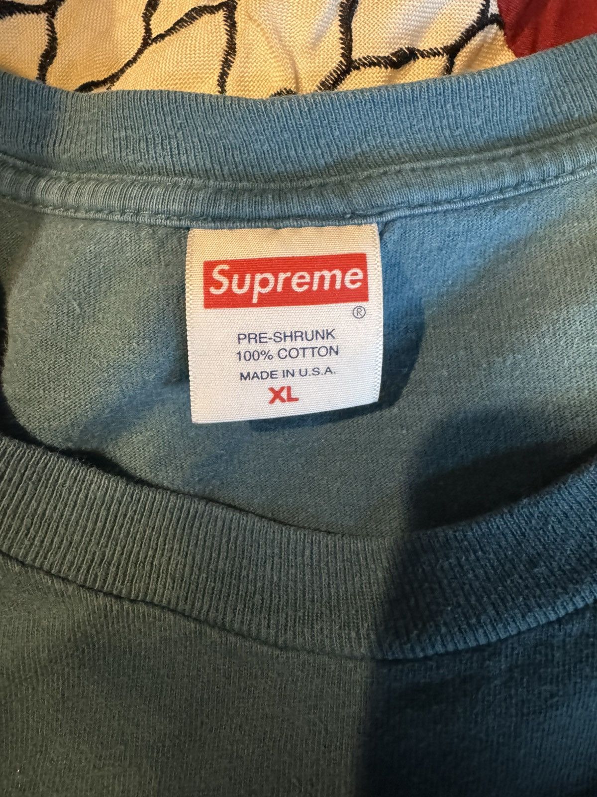 Supreme Supreme x Independent old english tee slate Size US XL / EU 56 / 4 - 4 Thumbnail