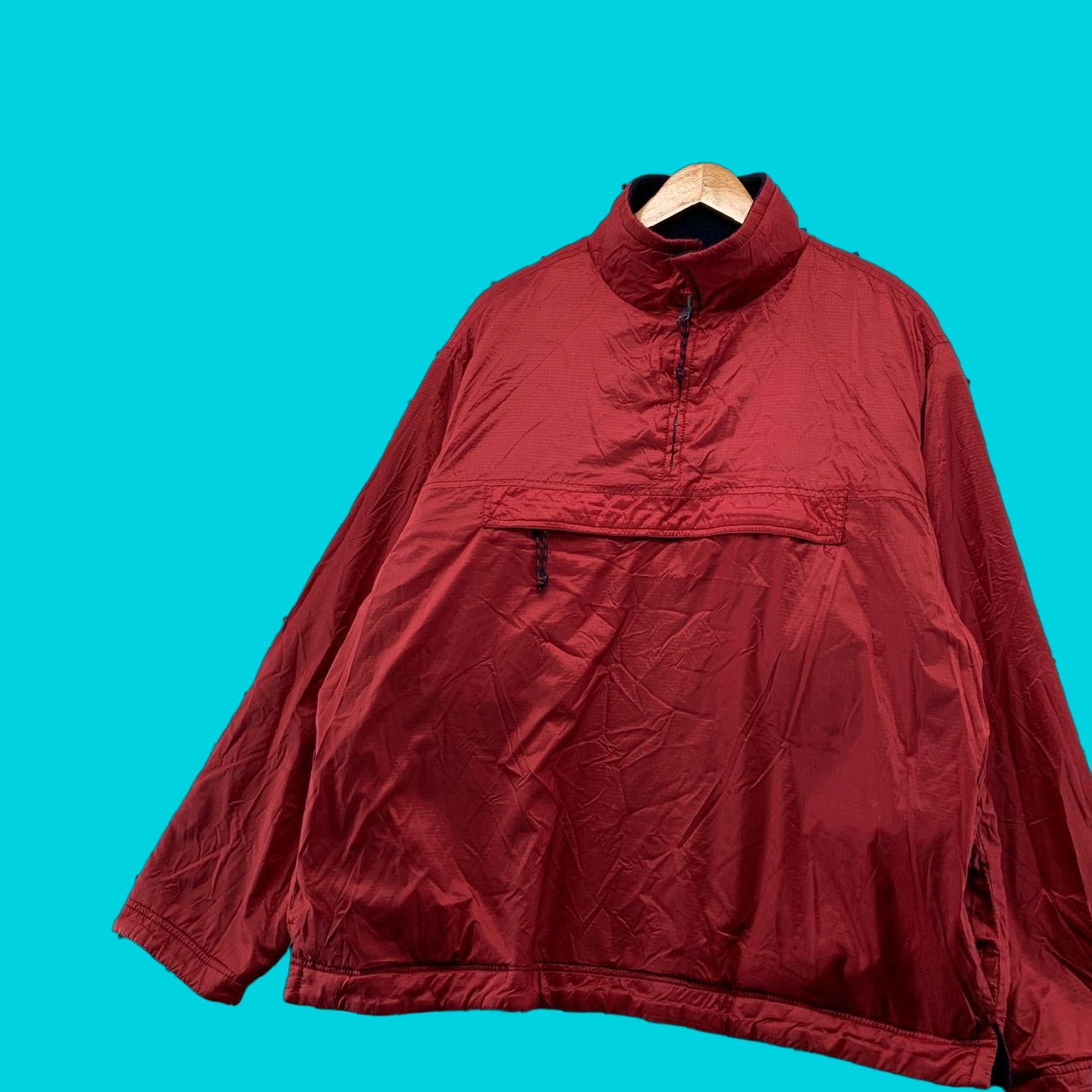 American Eagle Outfitters VINTAGE American Eagle Performance Anorak Jacket Mens L Reversible Red Blue Jacket Size US L / EU 52-54 / 3 - 1 Thumbnail