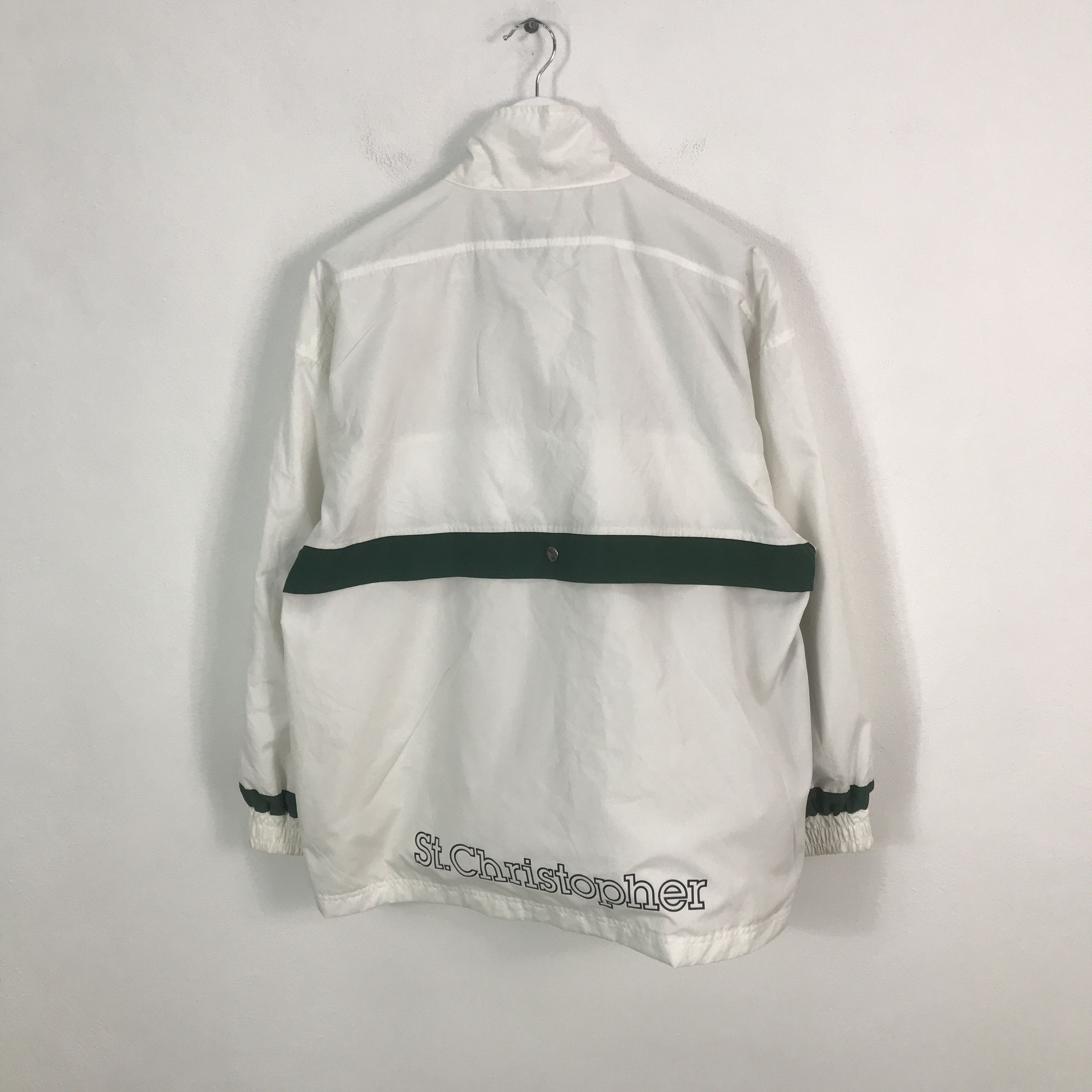 Japanese Brand Rare st.christopher Windbreaker Japan Sport Jacket Size US M / EU 48-50 / 2 - 3 Thumbnail