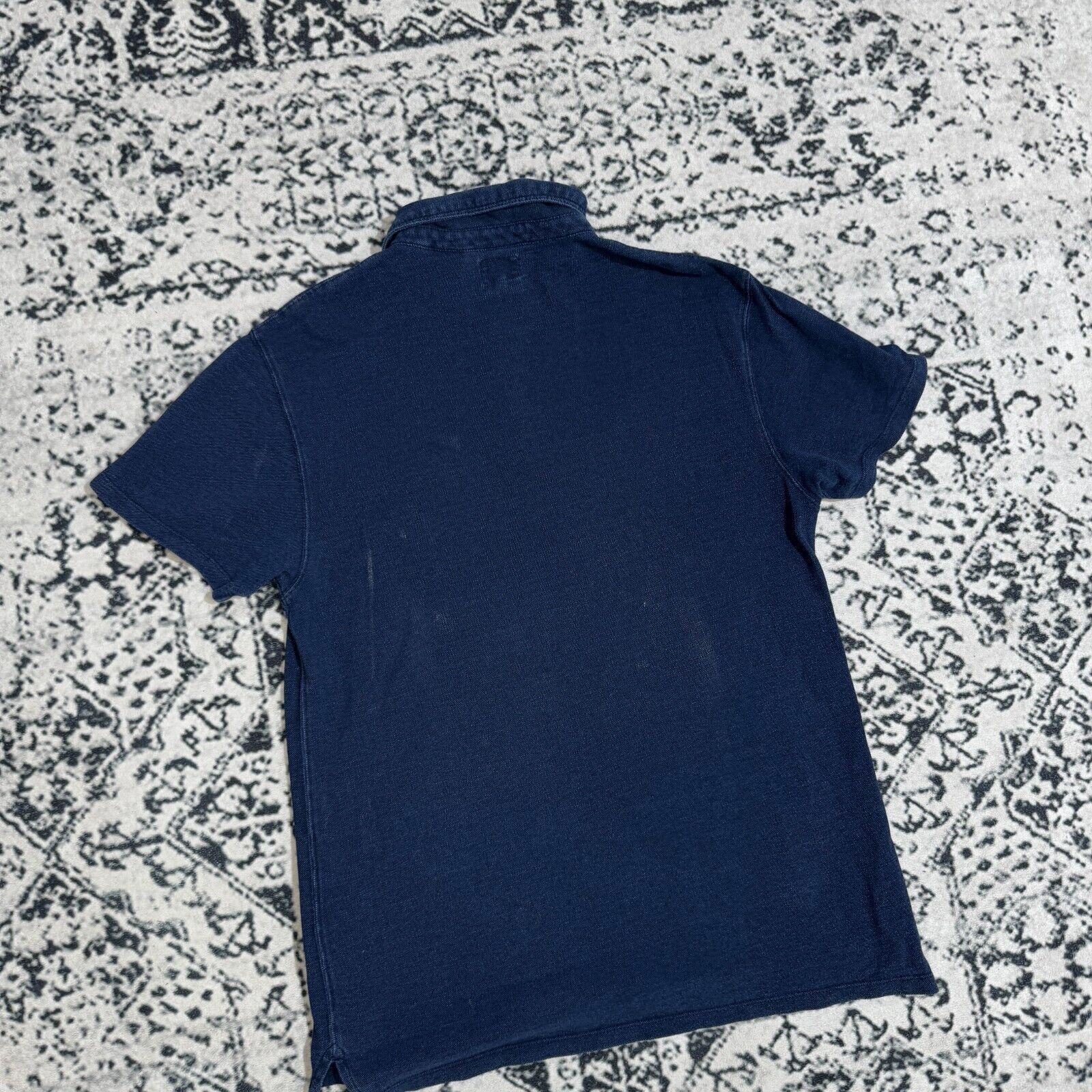 Levi's × Vintage Vintage Levi’s Unisex Navy Cotton Polo Shirt Size L Y2K 90s Size US L / EU 52-54 / 3 - 9 Thumbnail
