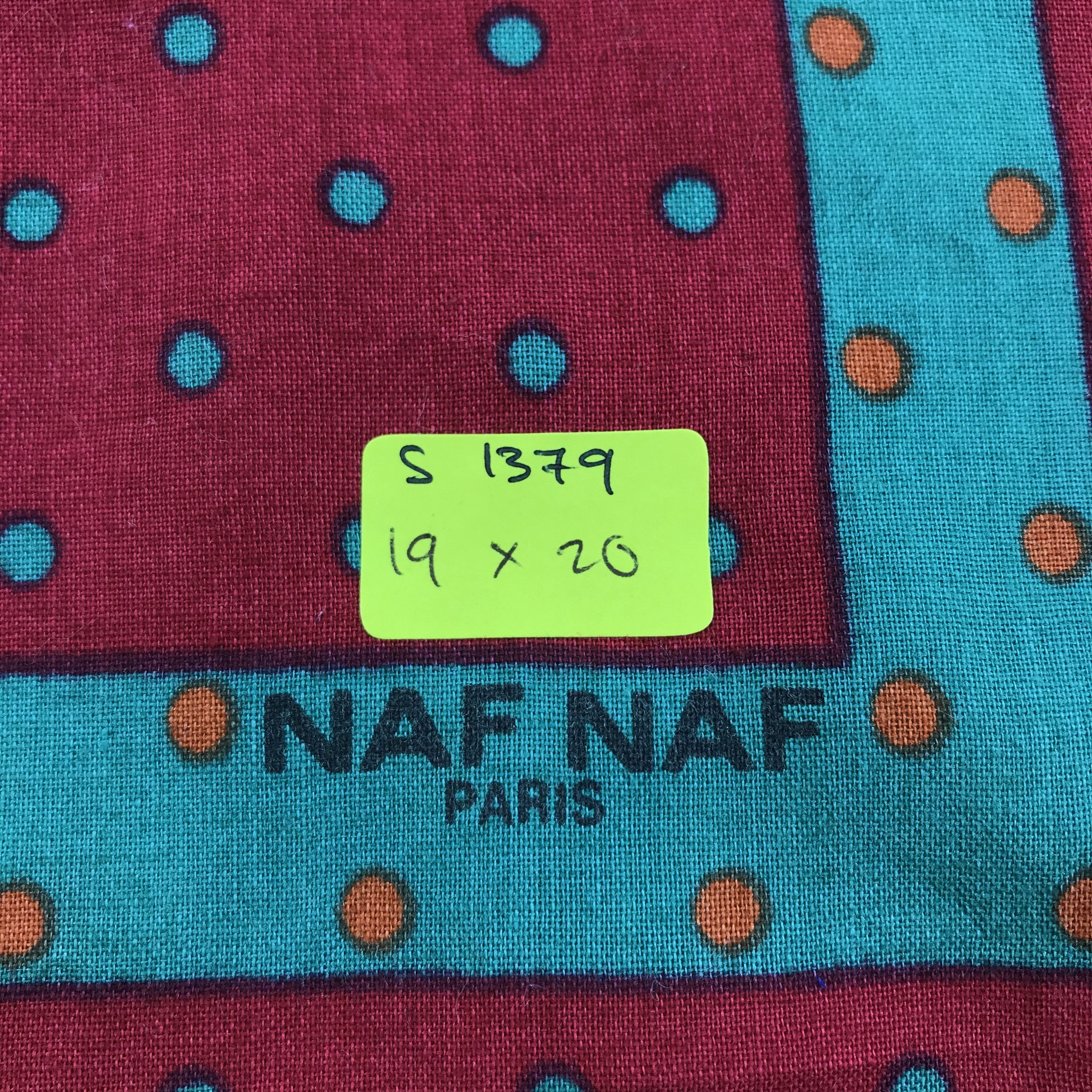 Vintage Naf Naf Bandana / Handkerchief / Neckerchief - S1379 Size ONE SIZE - 5 Thumbnail