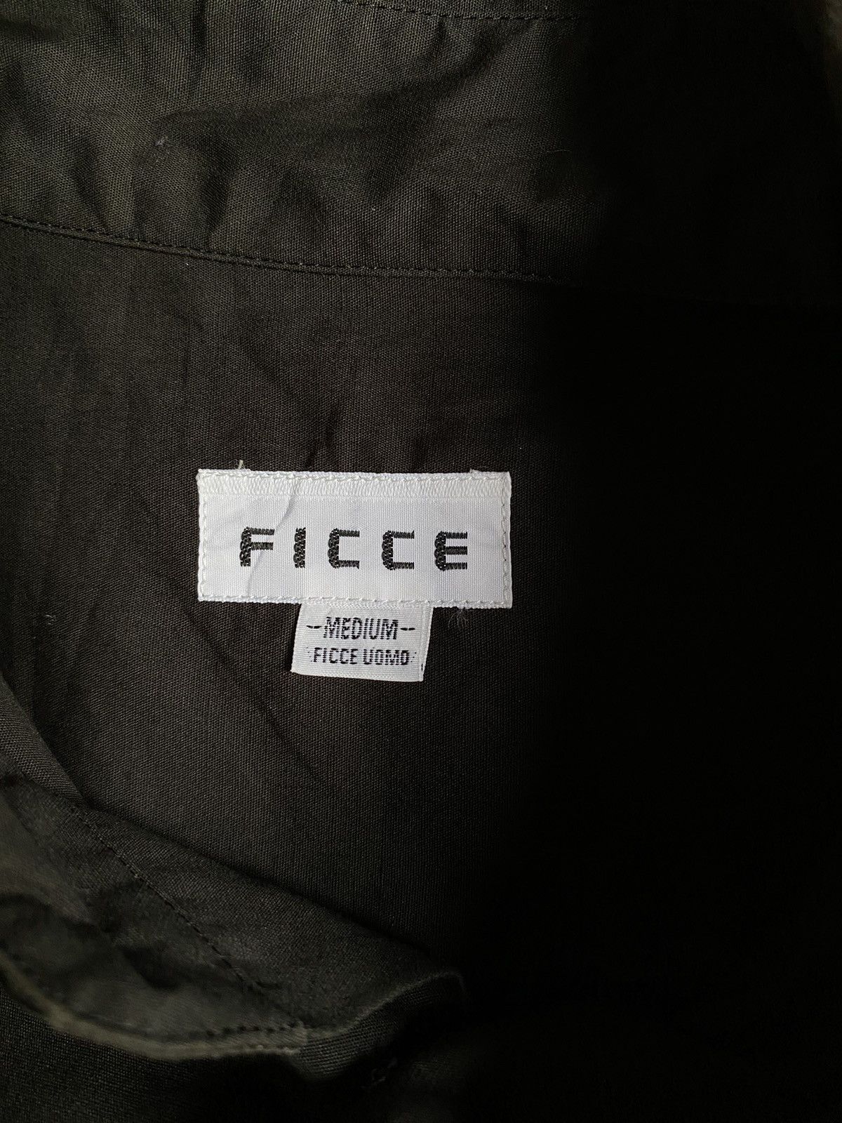 Japanese Brand FICCE-MEDIUM- FICCE UOMO Shadow Relax Shirt Size XS / US 0-2 / IT 36-38 - 3 Thumbnail