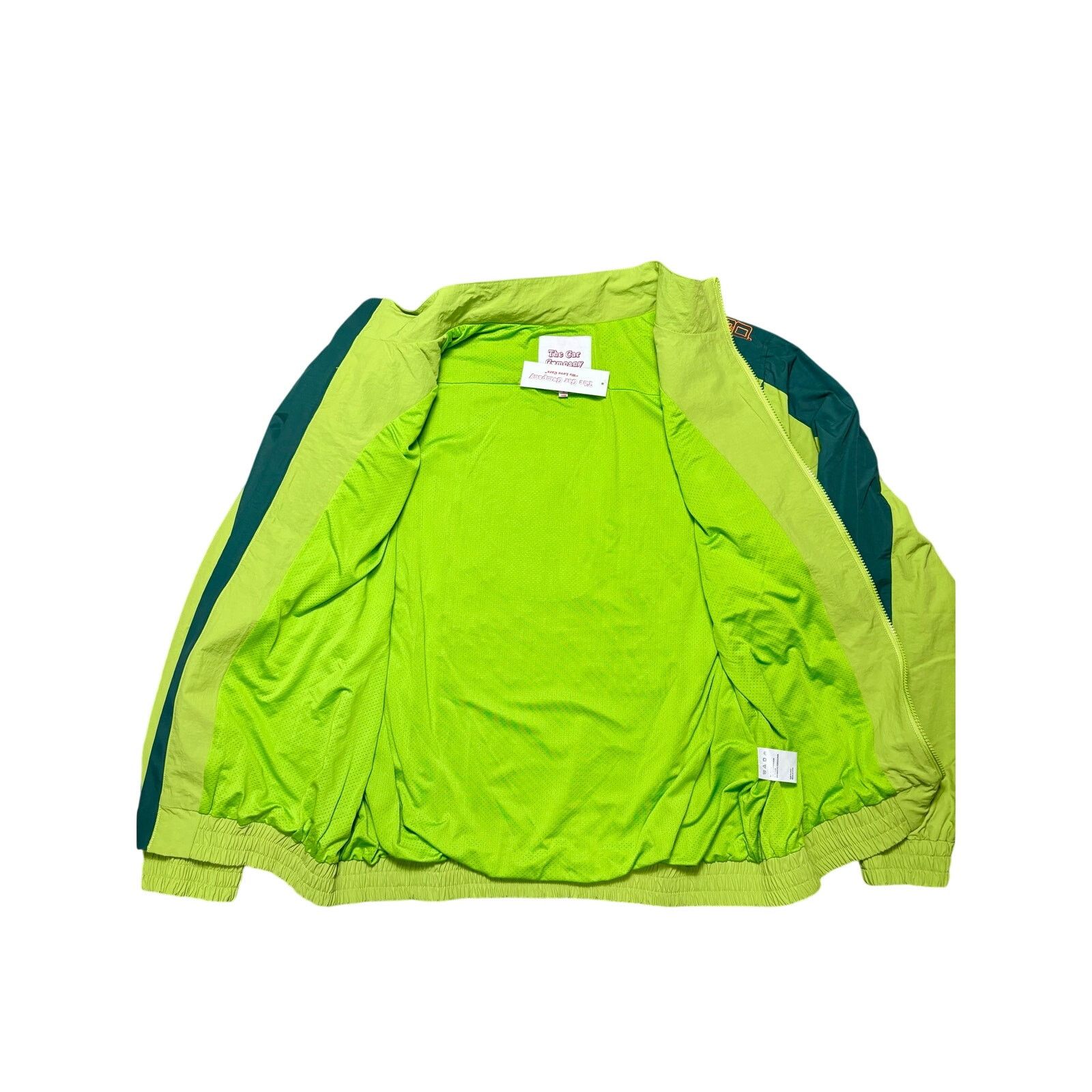 Other NWT Men's The Car Company Green Windbreaker Moto Jacket L Size US L / EU 52-54 / 3 - 7 Thumbnail