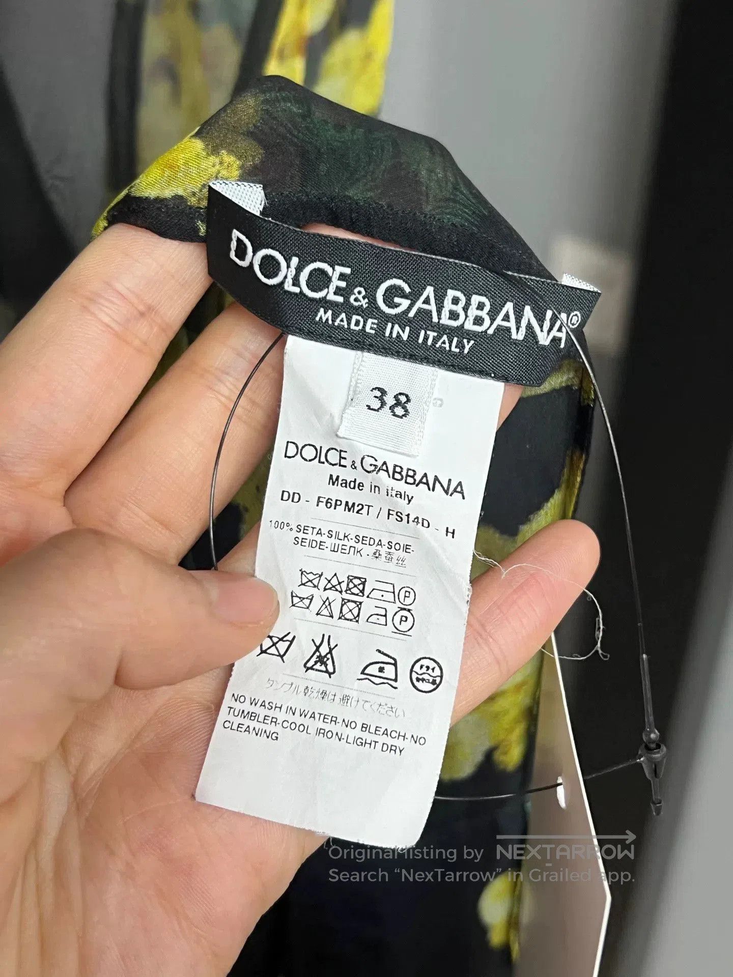 Dolce & Gabbana D&G Silk Shirt. Size S / US 4 / IT 40 - 3 Thumbnail