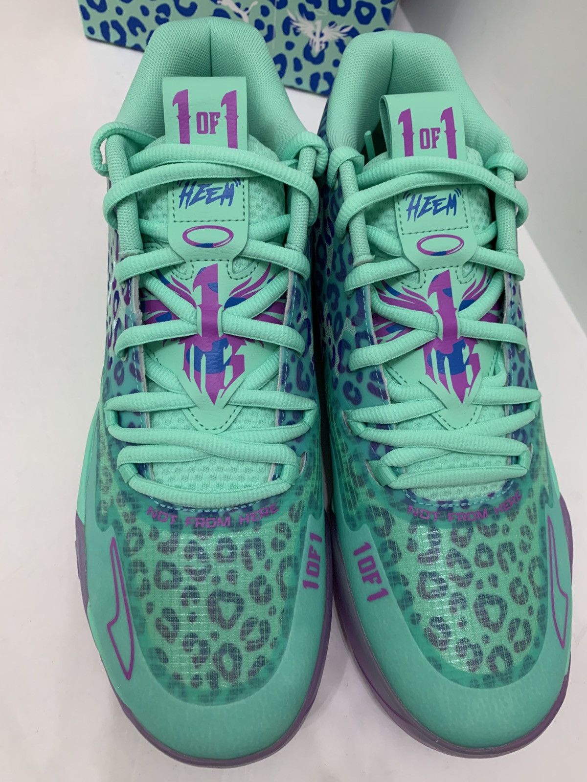 Puma PUMA X LAMELO BALL MB.1 ALIEN SAFARI Size US 12 / EU 45 - 14 Thumbnail
