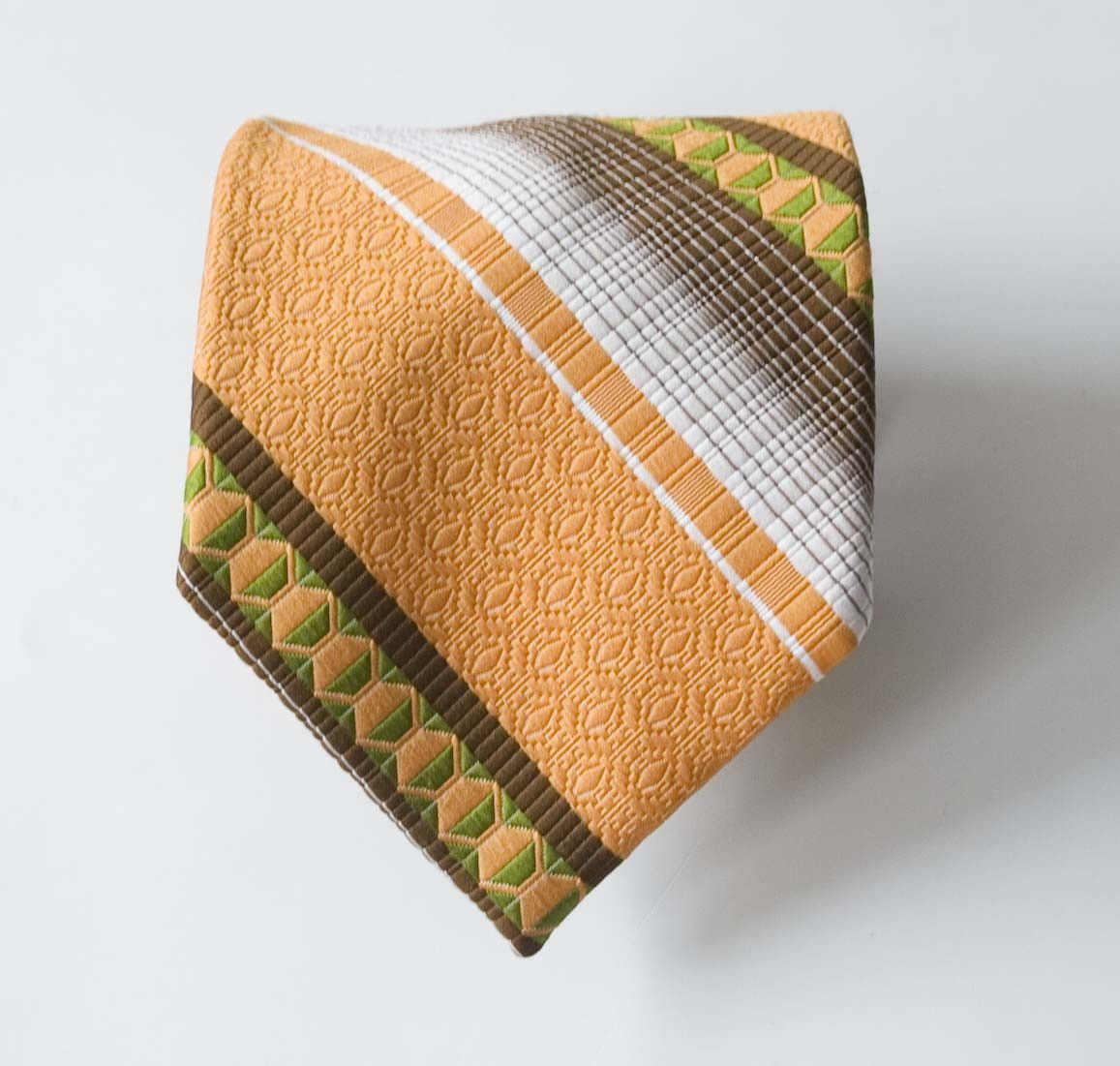 Christian Dior Monsieur Christian Dior Vintage Tie Orange Size ONE SIZE - 1 Thumbnail