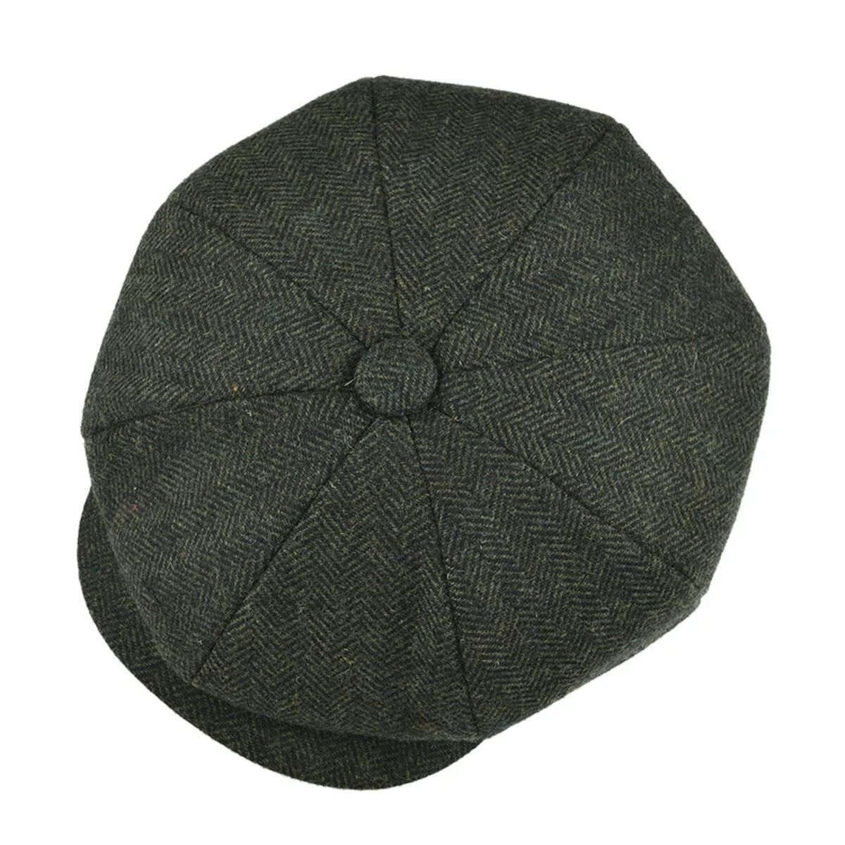 Other BOTVELA Wool Tweed Newsboy Cap Herringbone Men Gatsby Retro Size 28 - 3 Thumbnail