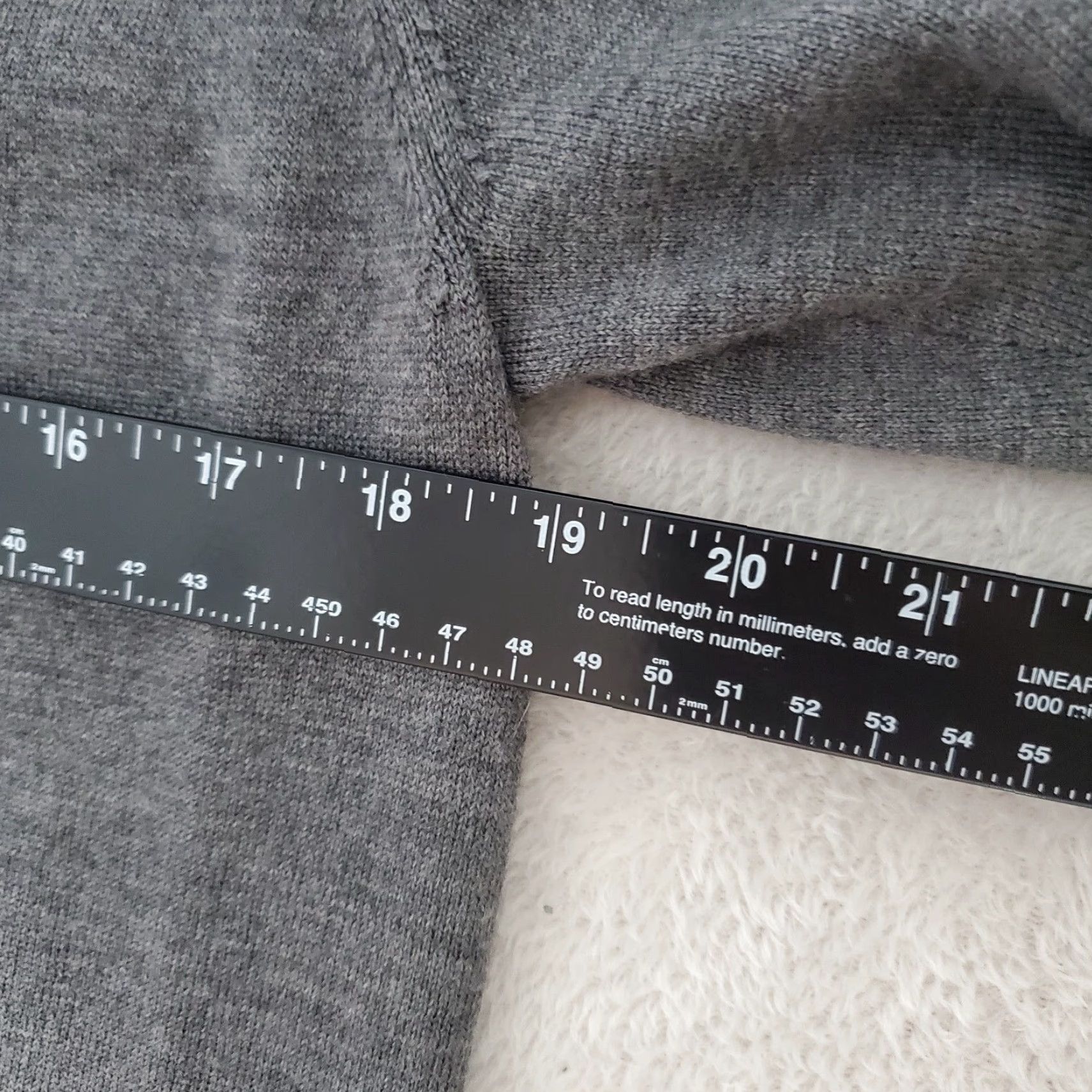 Eileen Fisher VINTAGE Eileen Fisher Cardigan Sweater Womens L Gray 100% Merino Wool Button Front Size L / US 10 / IT 46 - 7 Thumbnail