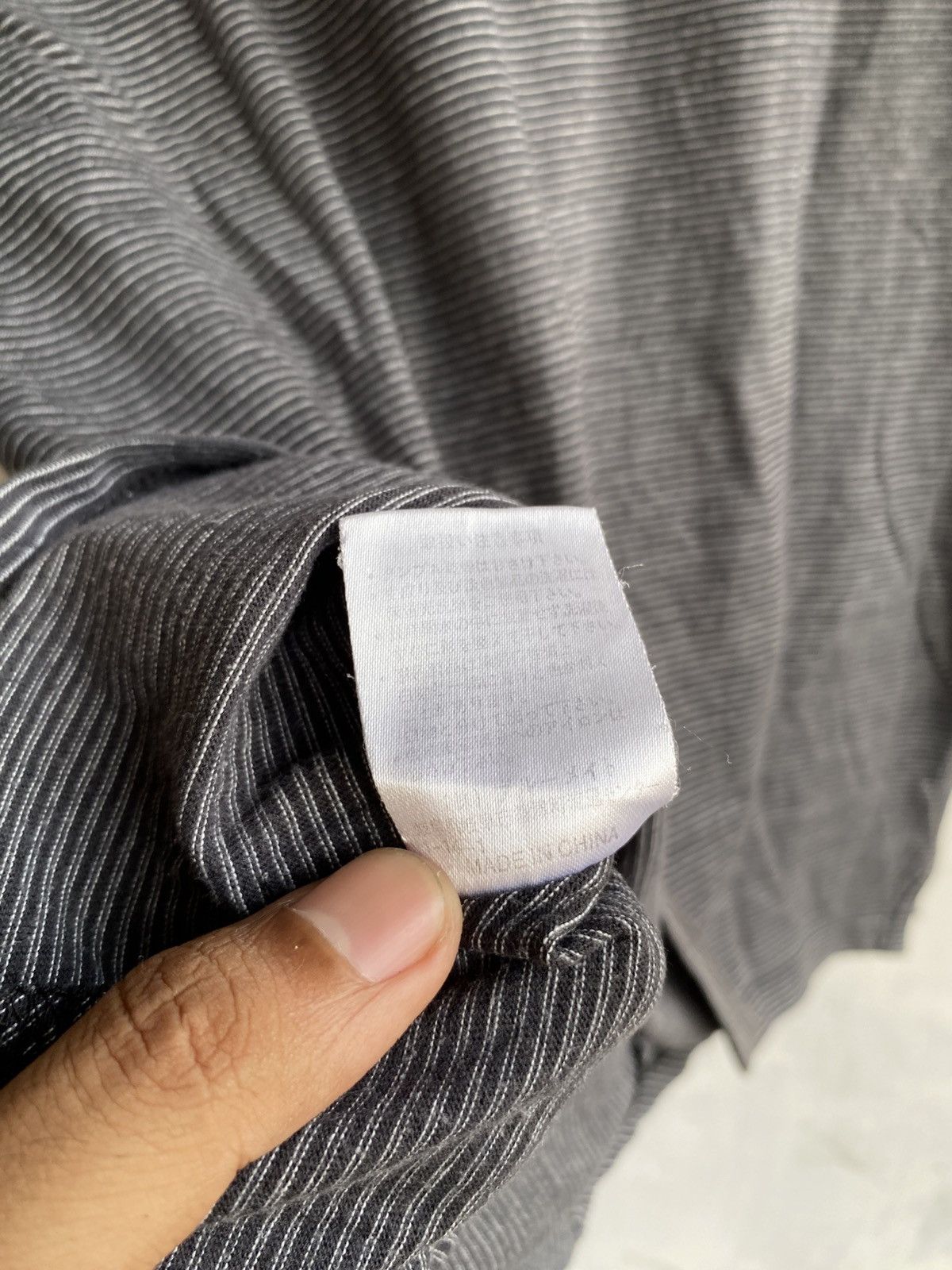 Yohji Yamamoto Vintage Sacsny Y'saccs Yohji Yamamoto pocket Striped Tee Size US L / EU 52-54 / 3 - 7 Thumbnail