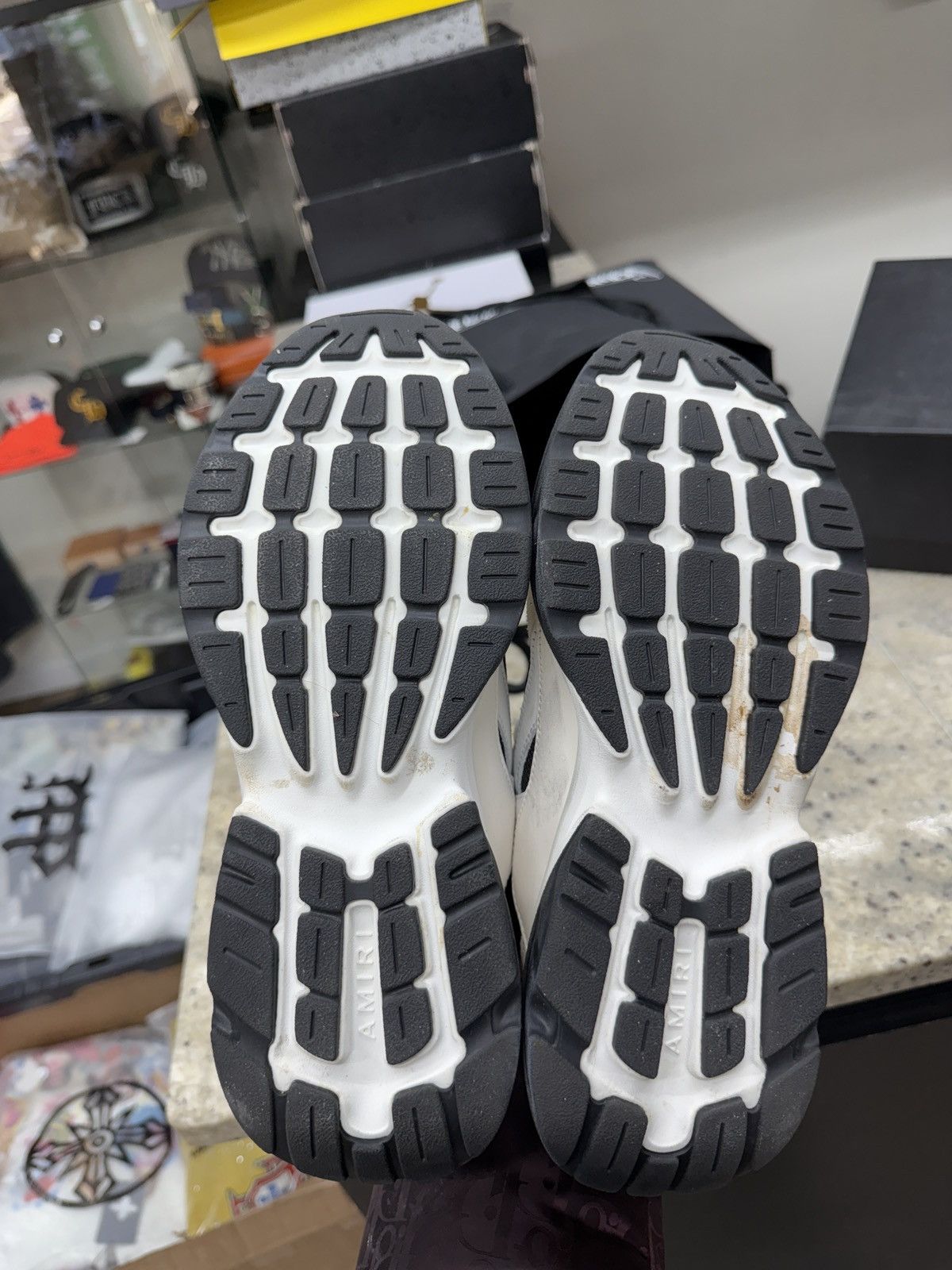 Amiri Amiri Black Bone Runners Size US 10 / EU 43 - 5 Thumbnail