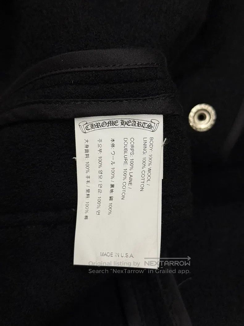 Chrome Hearts CHROME HEARTS Black Wool Jacket Size US XS / EU 42 / 0 - 5 Thumbnail