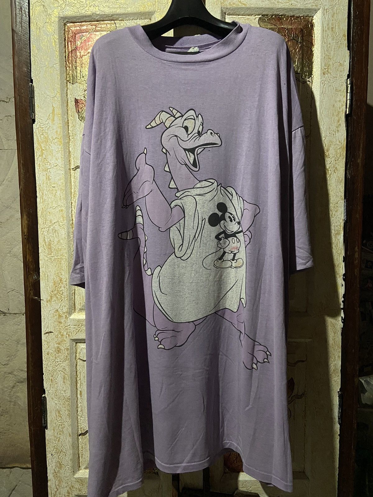 Disney × Vintage Vintage Disney Figment purple oversized t shirt size OS Size US XXL / EU 58 / 5 - 1 Thumbnail