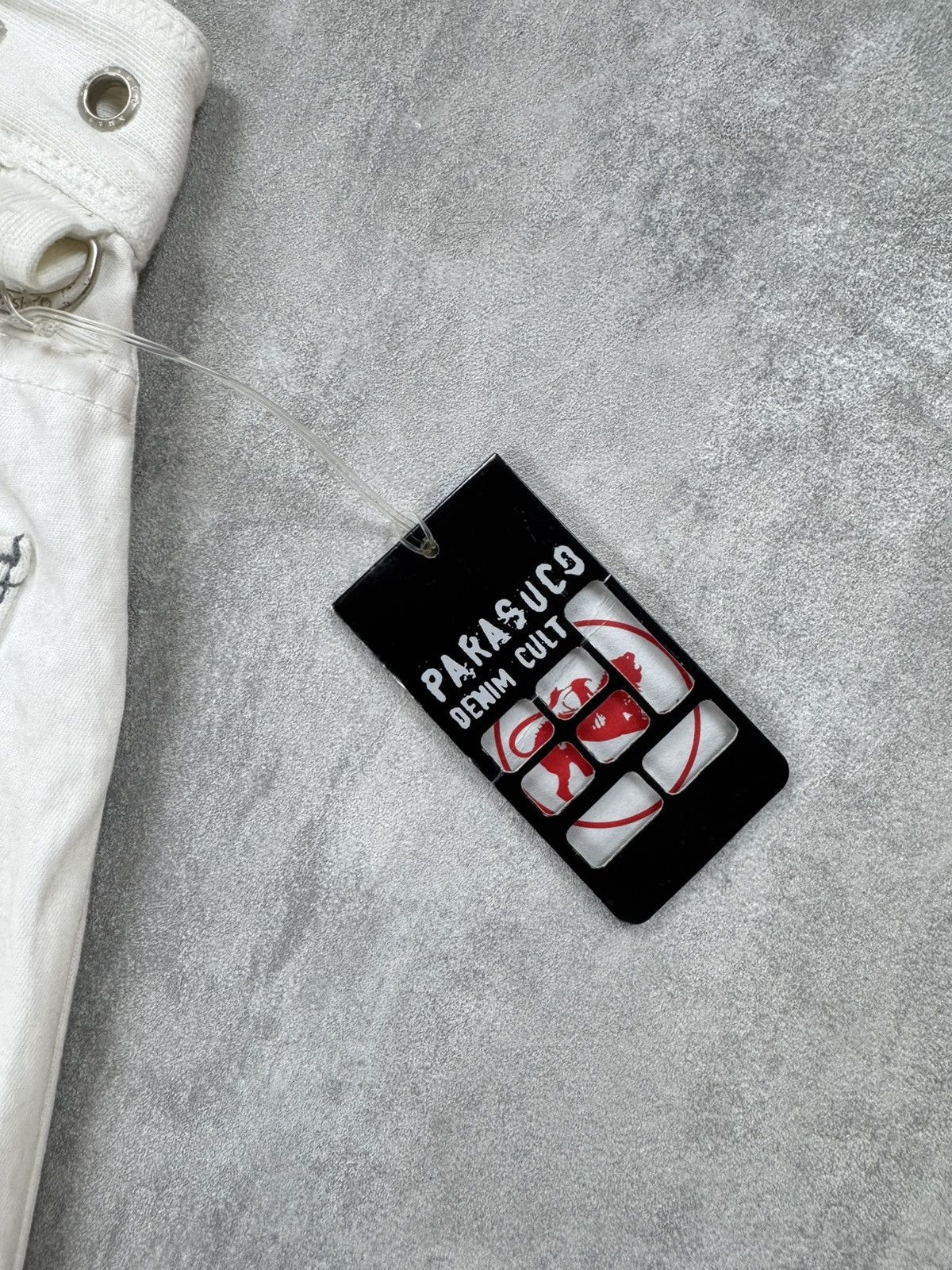 Parasuco PARASUCO Cotton Linen Denim Legend White Pants Avant Size 27" / US 4 / IT 40 - 12 Thumbnail