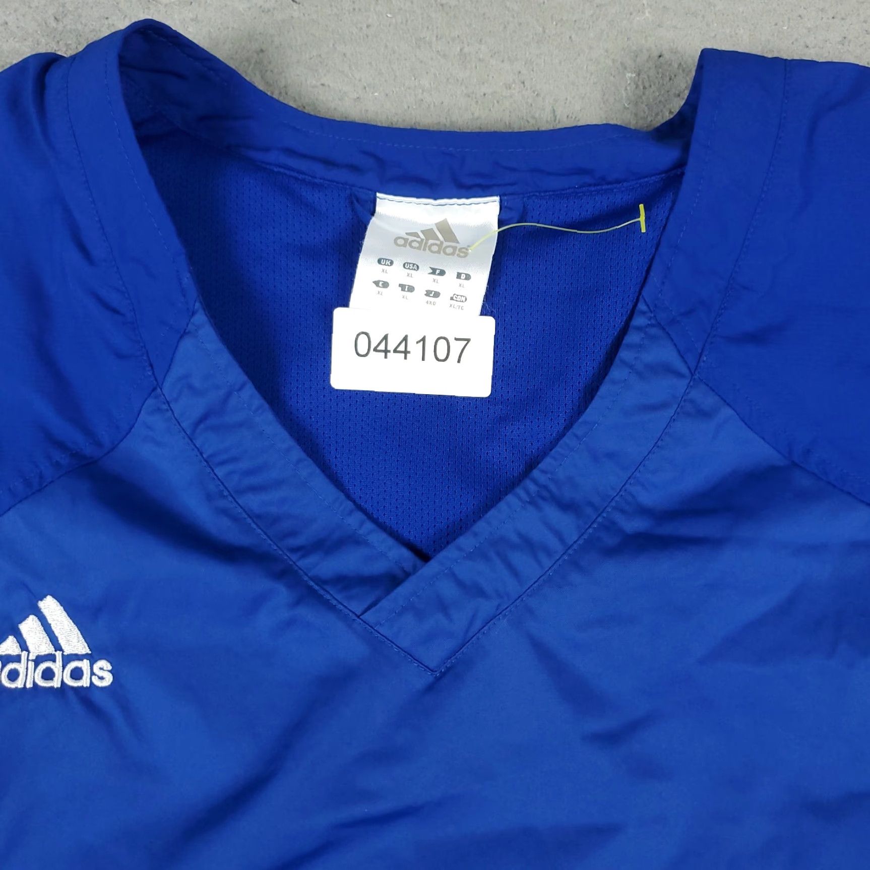 Adidas Adidas Jacket Mens XL Blue Windbreaker Pullover Long Sleeve Sports Activewear Jacket Size US XL / EU 56 / 4 - 2 Thumbnail