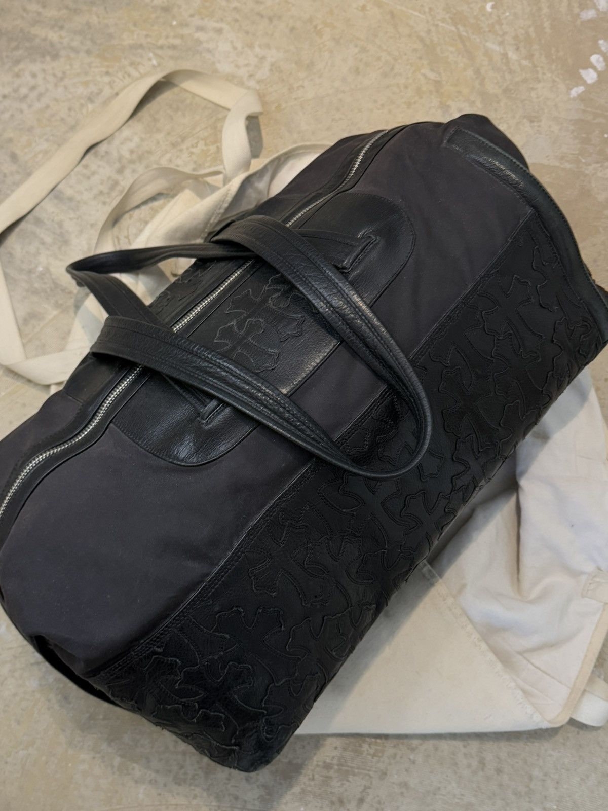 Chrome Hearts Chrome Hearts Flooded Large Weekender Duffle bag patches Size ONE SIZE - 4 Thumbnail