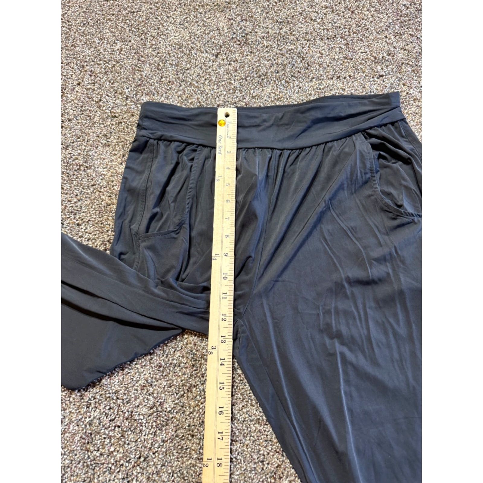 Vintage Zyia Women's Leggings XL Black Capri & Lounge Pants Lot Of 2 - Regular Size 12 Size 40" / US 18 - 5 Thumbnail