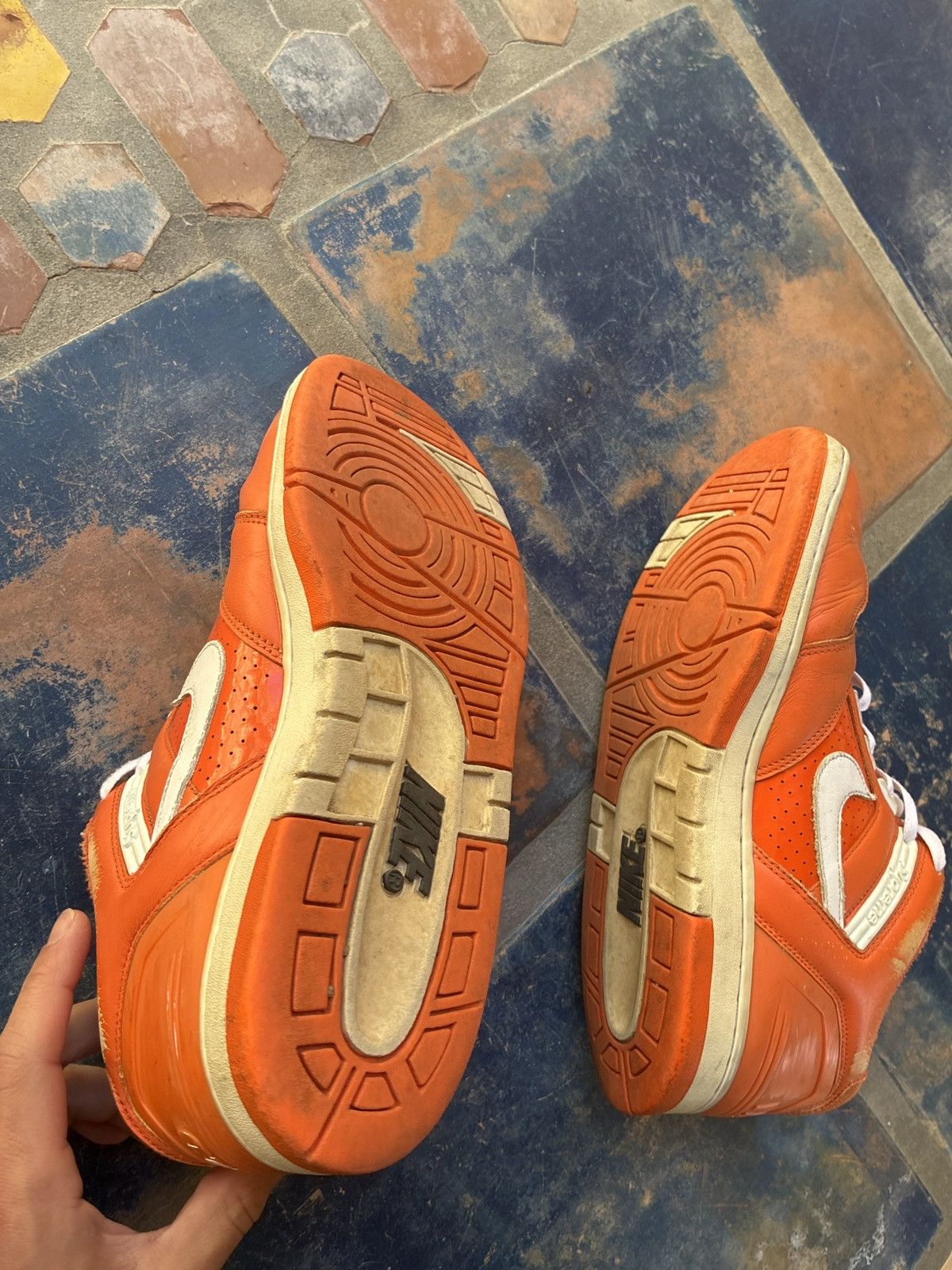Supreme Supreme orange air force 2 Size US 10.5 / EU 43-44 - 6 Thumbnail