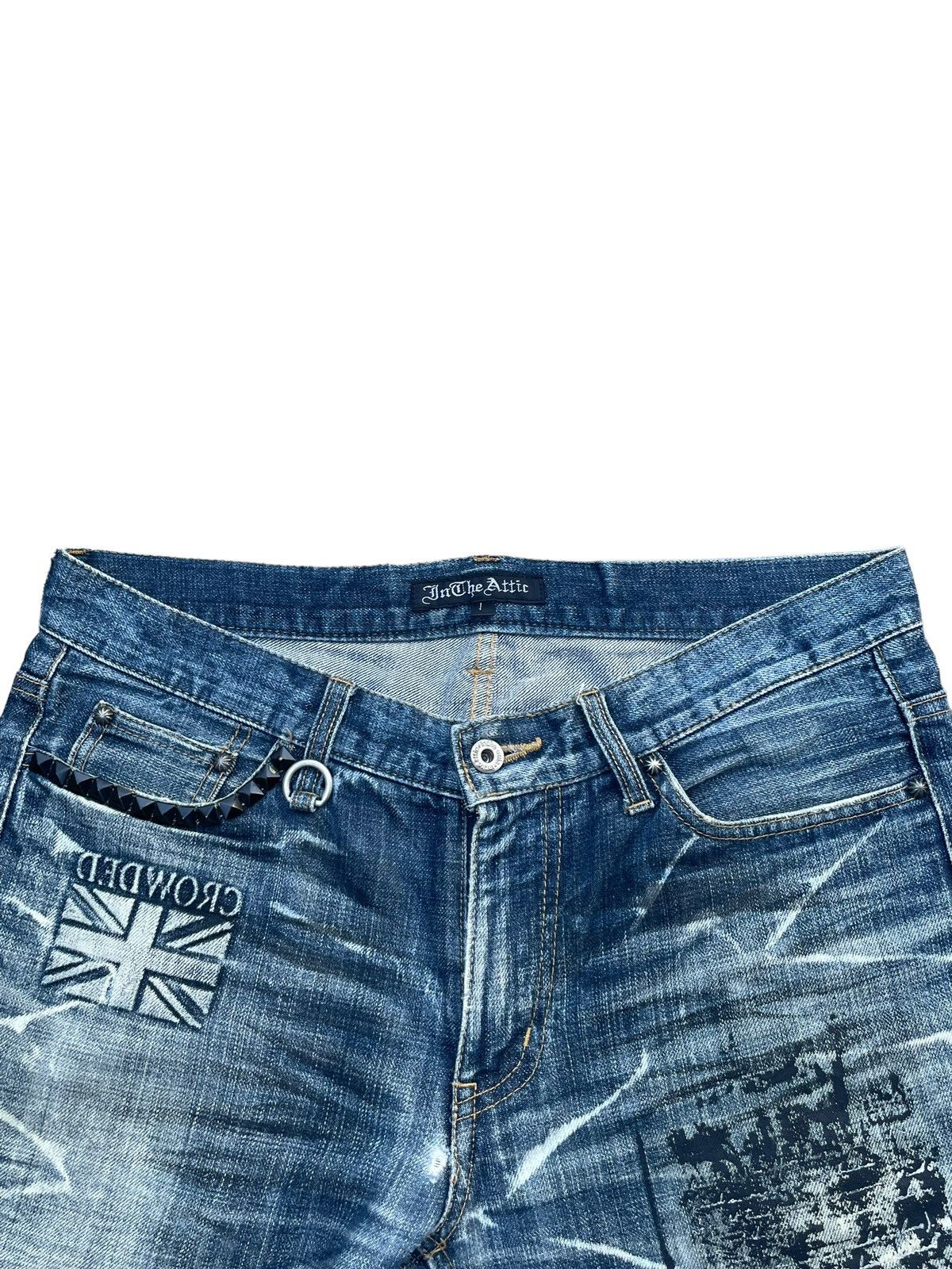 In The Attic In The Attice Custom faded Distresed Size US 35 - 5 Thumbnail