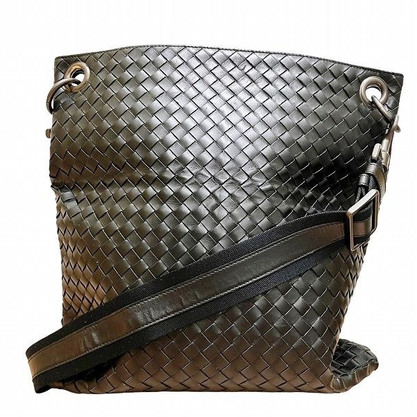 Bottega Veneta Bottega Veneta Bottega Veneta Intrecciato Leather Shoulder Bag Leather Shoulder Bag 161623 Size ONE SIZE - 1 Thumbnail