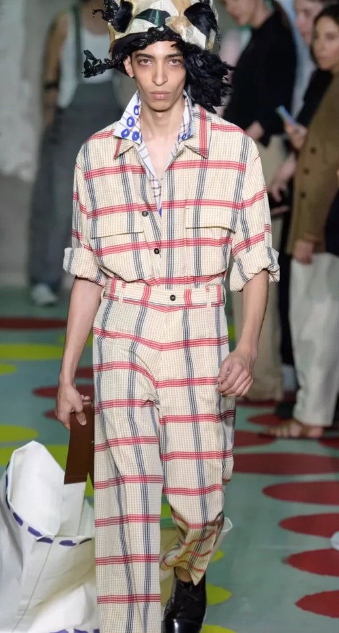 Marni MARNI SS20 fashion show plaid shirt jacket2412-Nextarrow Size US M / EU 48-50 / 2 - 7 Thumbnail