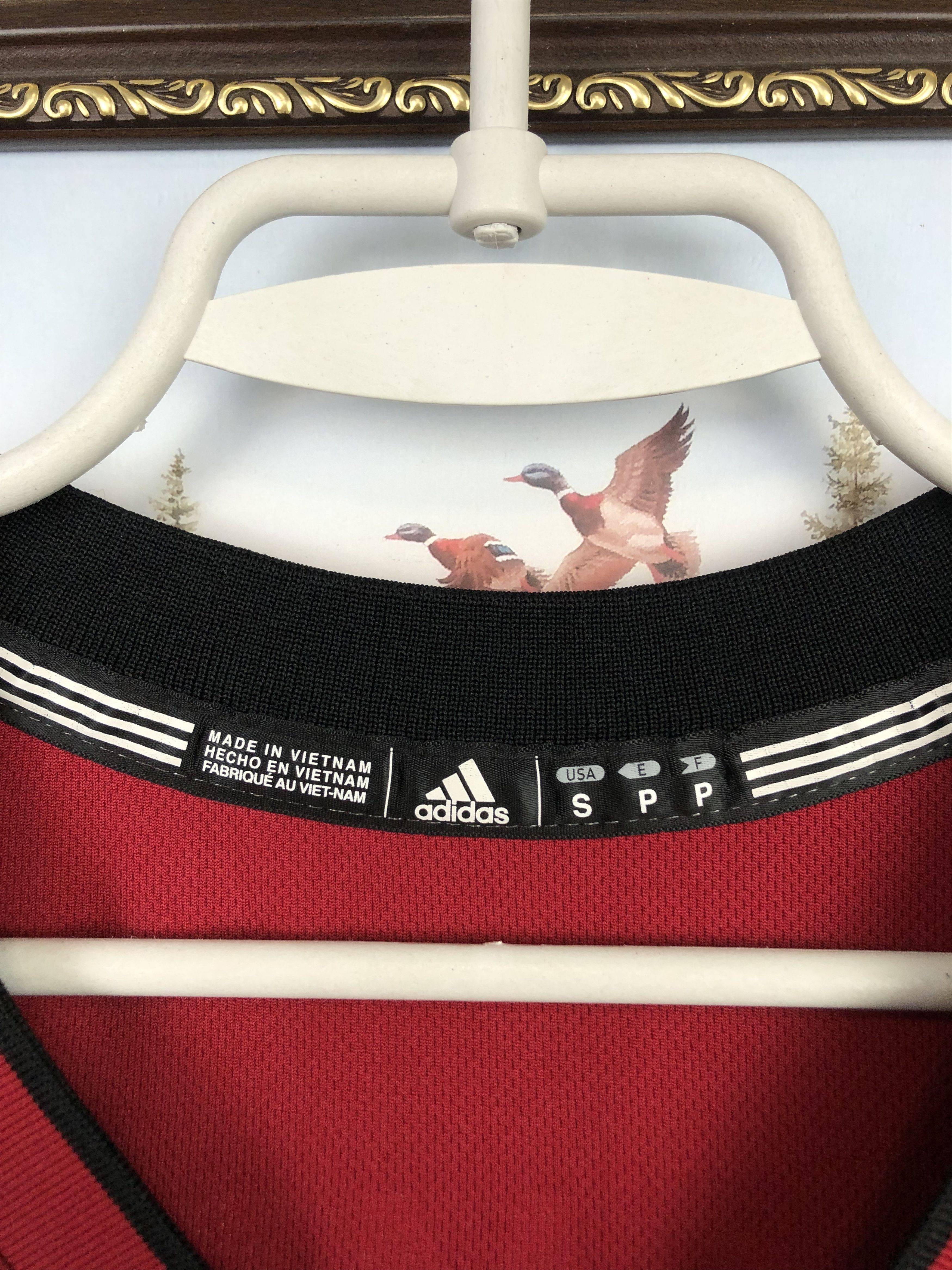 Adidas Vintage Miami Heat NBA Red Jersey #6 James King Tee Size US S / EU 44-46 / 1 - 6 Thumbnail