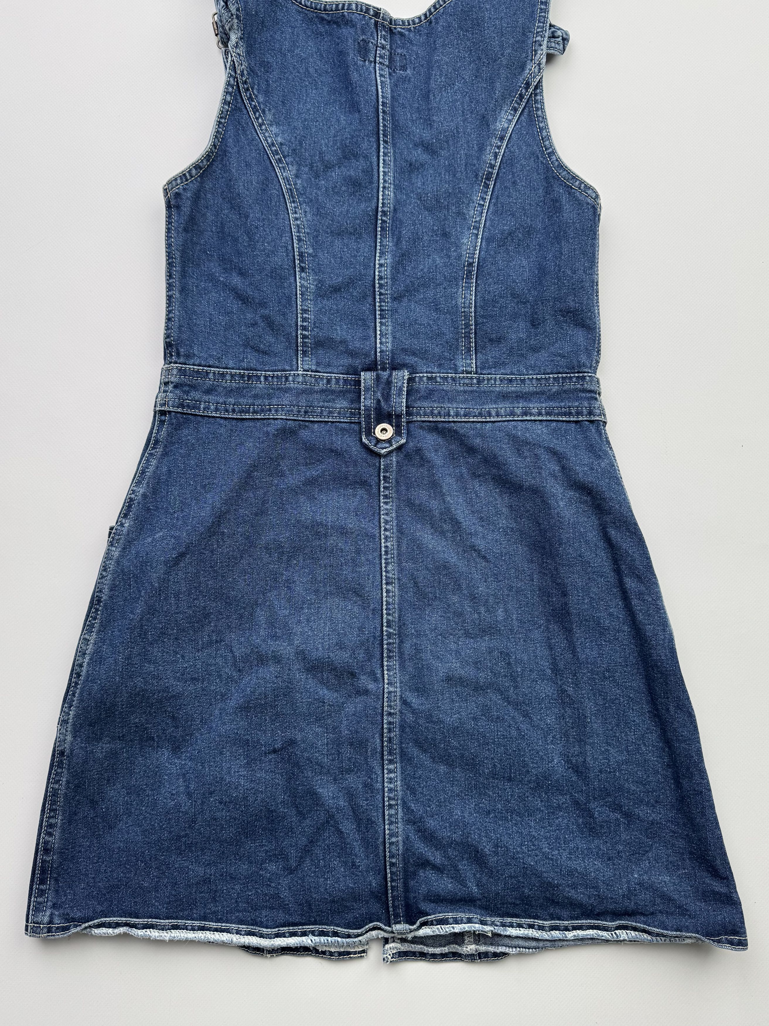 Japanese Brand Vintage Denim Dress B265(V492)E2 Size S / US 4 / IT 40 - 8 Thumbnail
