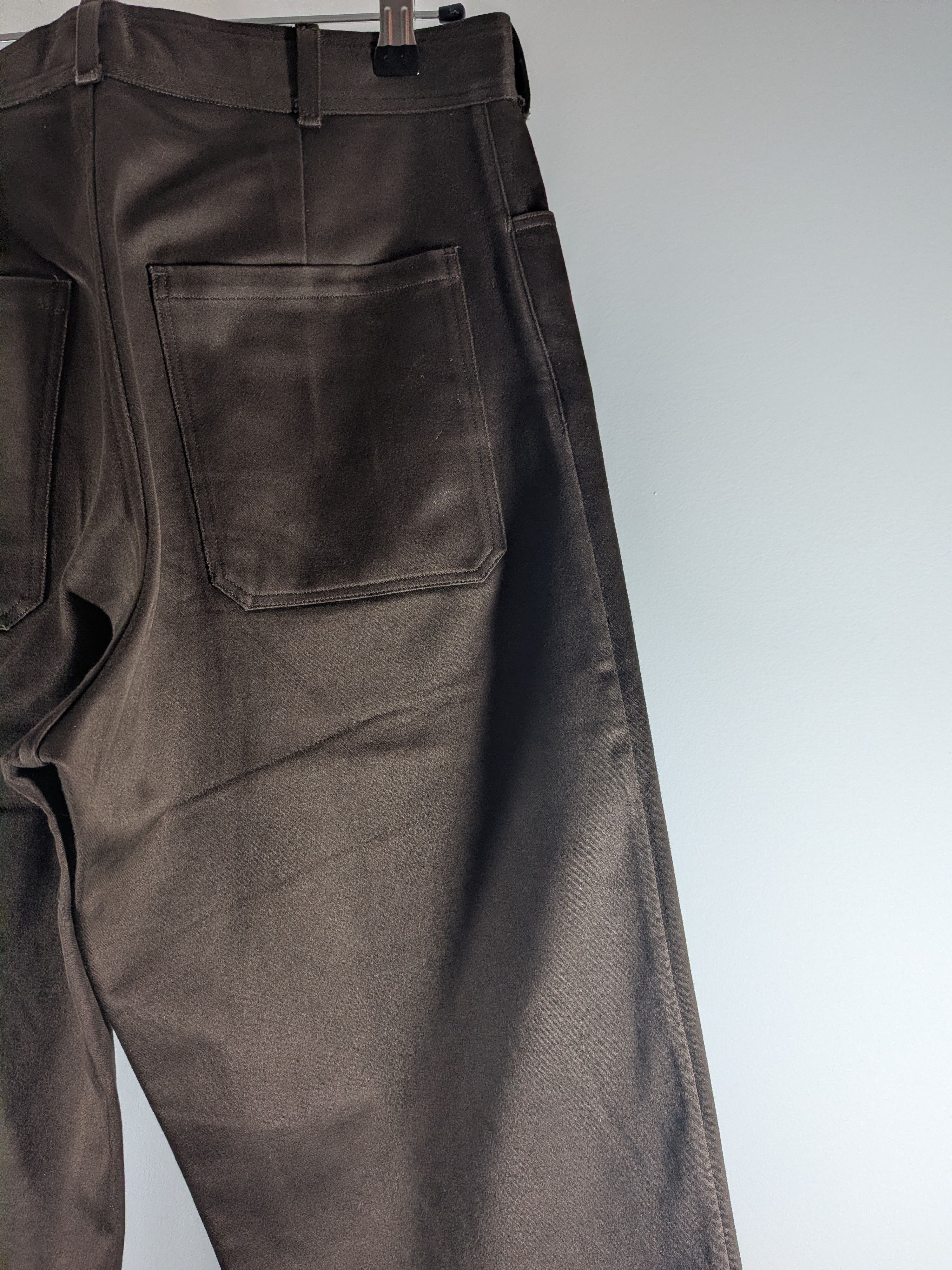 Other Unkruid Nulpointdrei Trousers, Brown Heavy Double Satin Size US 31 - 4 Thumbnail
