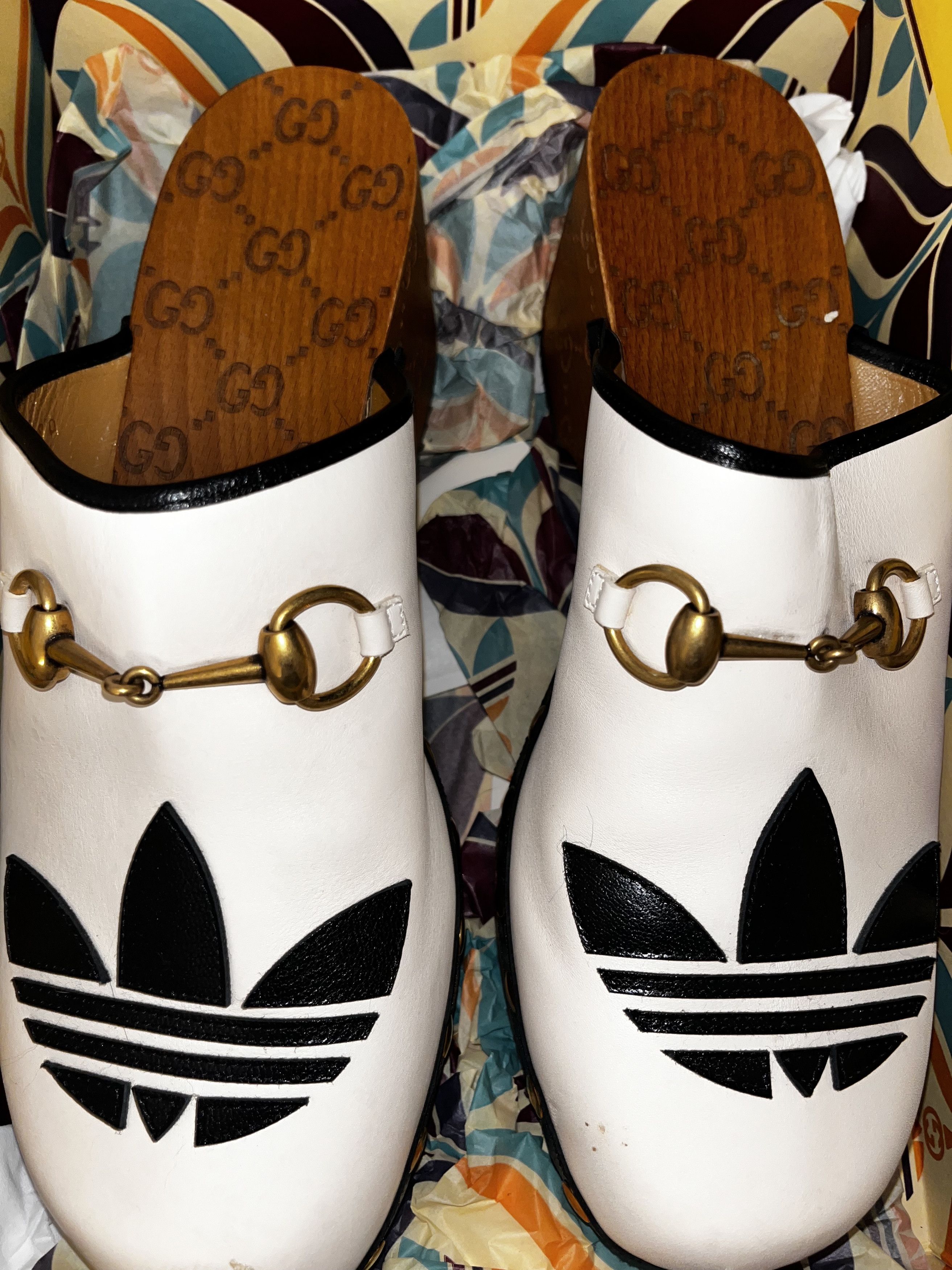 Adidas × Gucci GUCCI | ADIDAS CLOGS Size US 10 / IT 40 - 3 Thumbnail