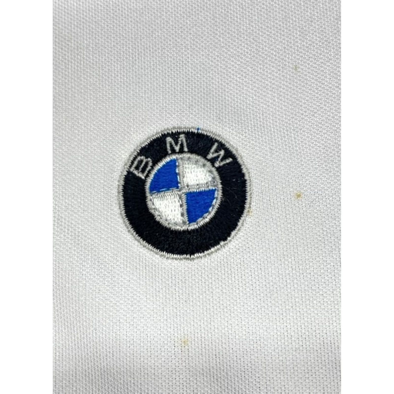 BMW BMW Polo Shirt Men's XL Short Sleeve White Embroidered Logo Golf 5240 Size US XL / EU 56 / 4 - 4 Thumbnail