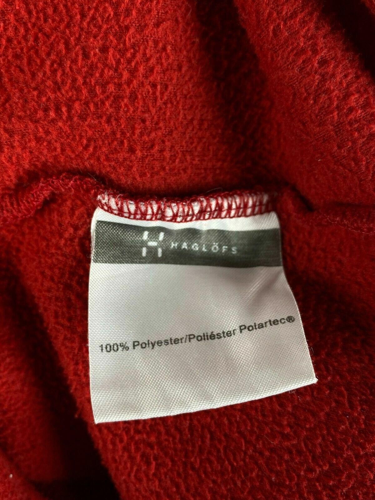 Haglofs Haglofs Red Fleece Outdoor Sweater Size M US 8-10 UK 12-14 Size M / US 6-8 / IT 42-44 - 12 Thumbnail