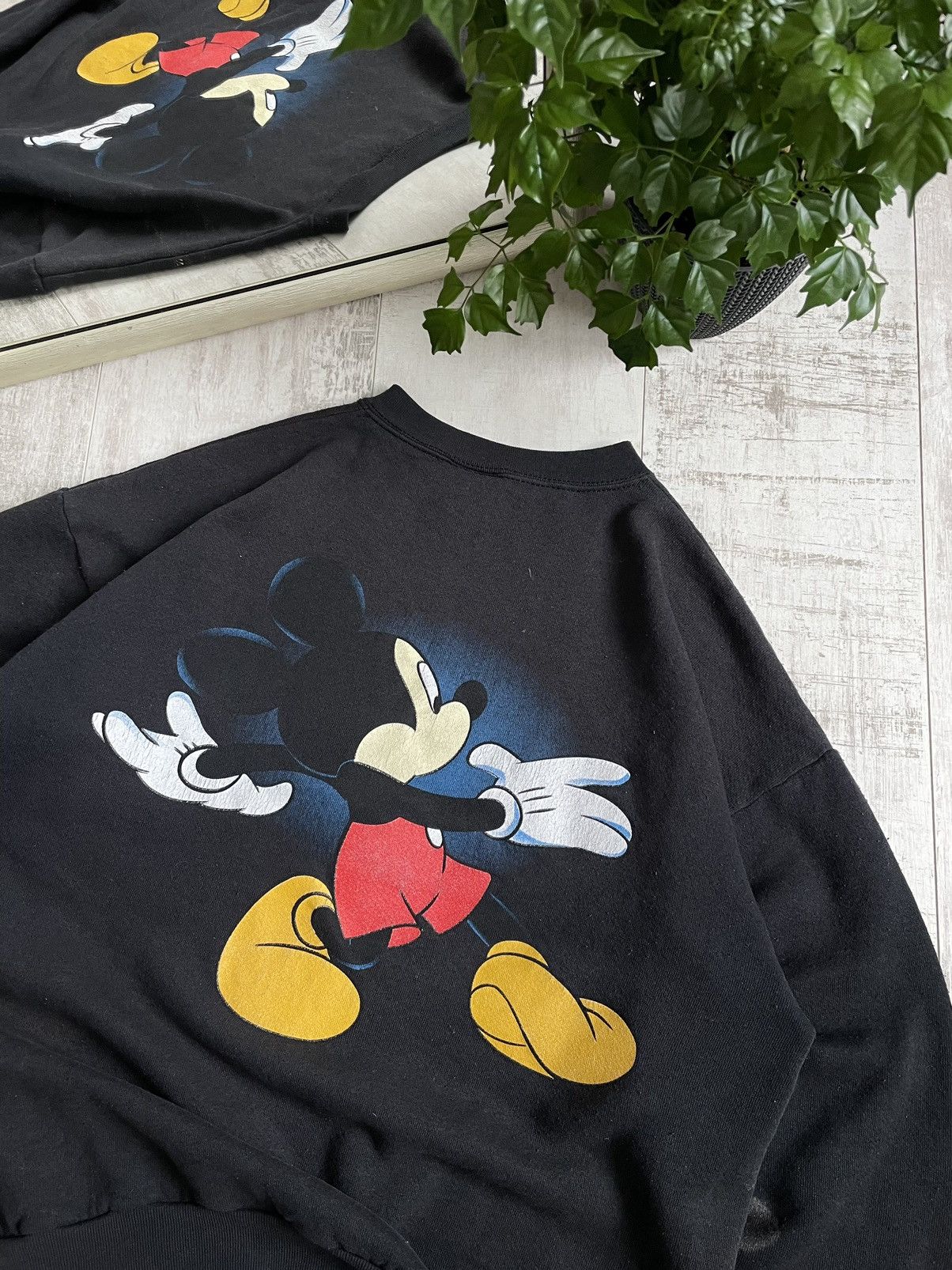 Disney × Mickey Mouse × Vintage Michey Mouse 90’s Tultex Sweatshirt Boxy Fit Florida Disney Size US L / EU 52-54 / 3 - 4 Thumbnail