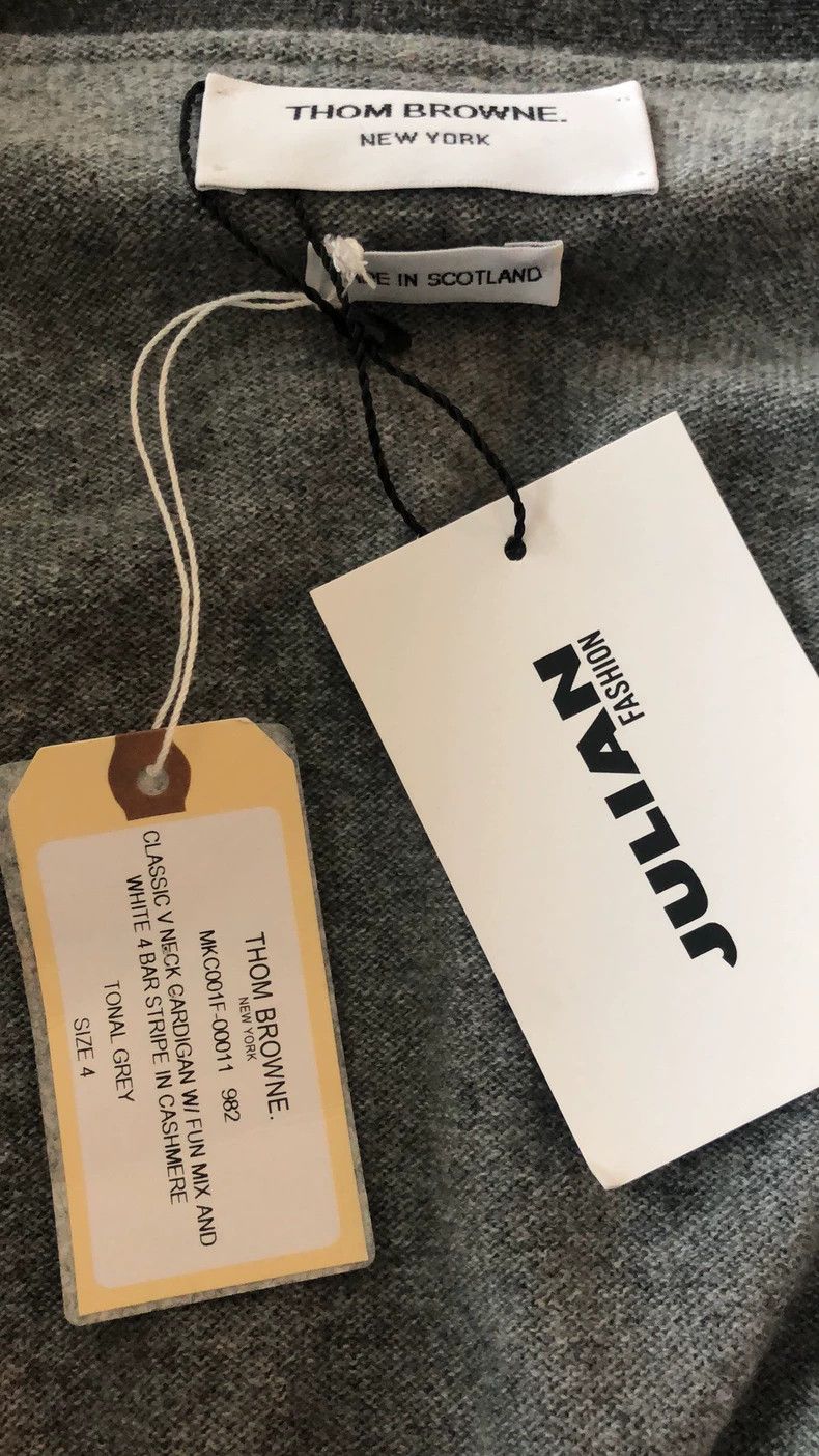 Thom Browne Thom Browne Colorful cashmere sweater Size US XL / EU 56 / 4 - 3 Thumbnail