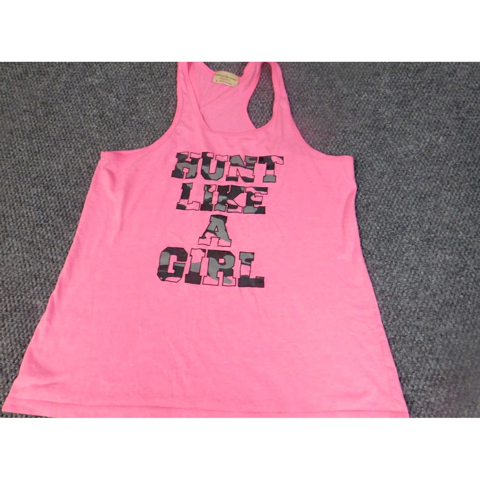 Vintage Bobbie Brooks Womens Tank L Pink Stretch Crew Neck Pullover Casual Basic Regular Size L / US 10 / IT 46 - 2 Thumbnail