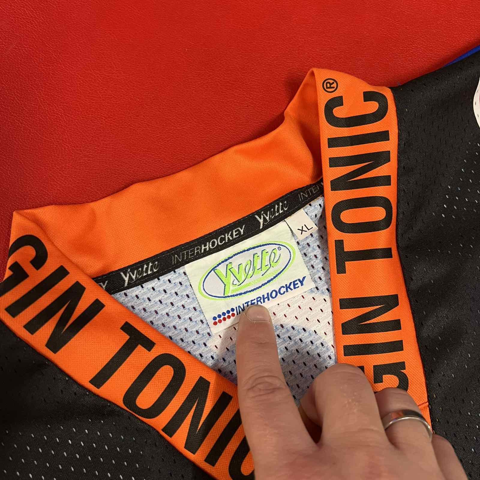 NHL SC Bern Switzerland Ice Hockey Yvette Jersey #32 Ruthemann Size US XL / EU 56 / 4 - 4 Thumbnail