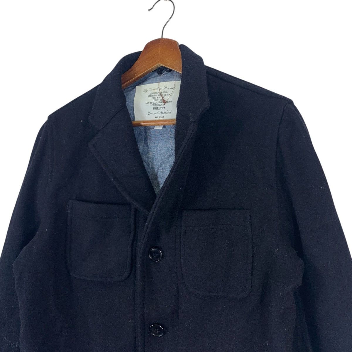 Japanese Brand × Journal Standard × Vintage Vintage Journal Standard Four Pockets Button Up Jacket Size US L / EU 52-54 / 3 - 4 Thumbnail