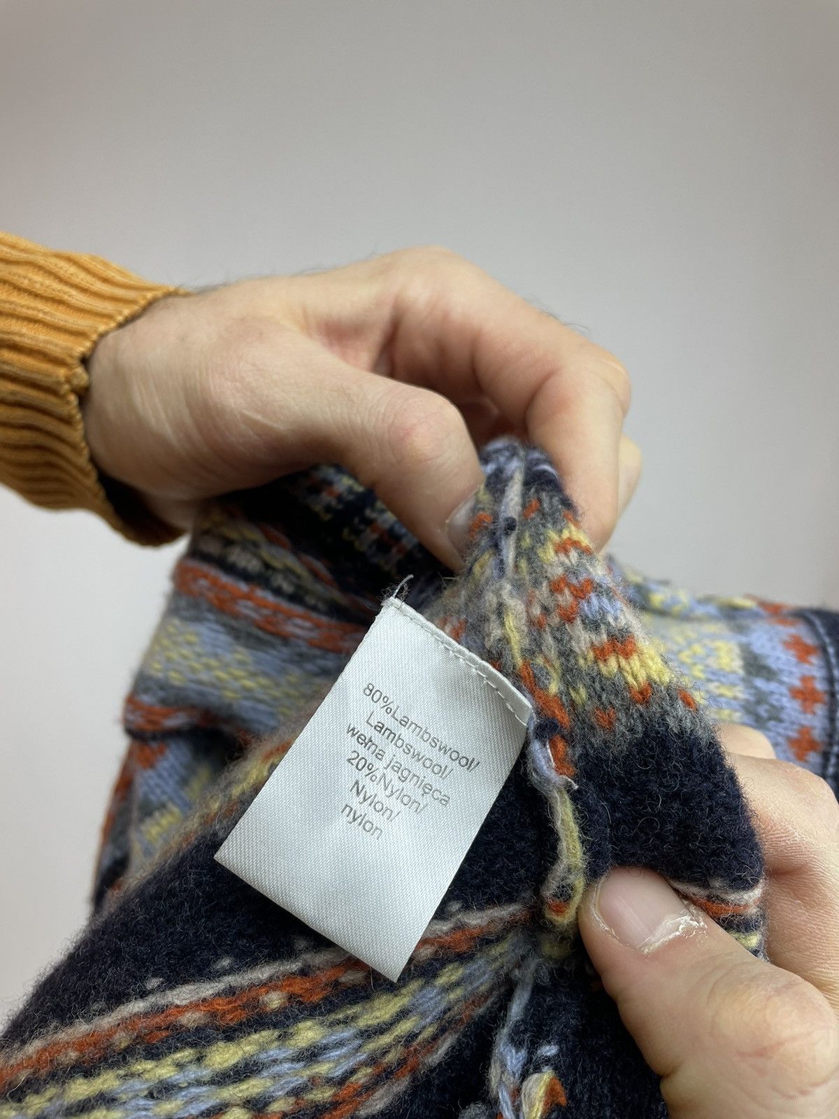 Japanese Brand × Telluride Telluride Clothing Co Lambswool Cardigan Sweater size L Size L / US 10 / IT 46 - 8 Thumbnail