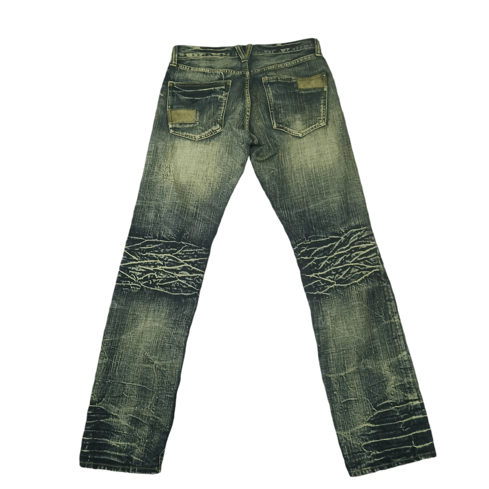 If Six Was Nine 💥Insane💥 Sick Sorridere Japan Flared Distressed Jeans Size US 30 / EU 46 - 17 Thumbnail