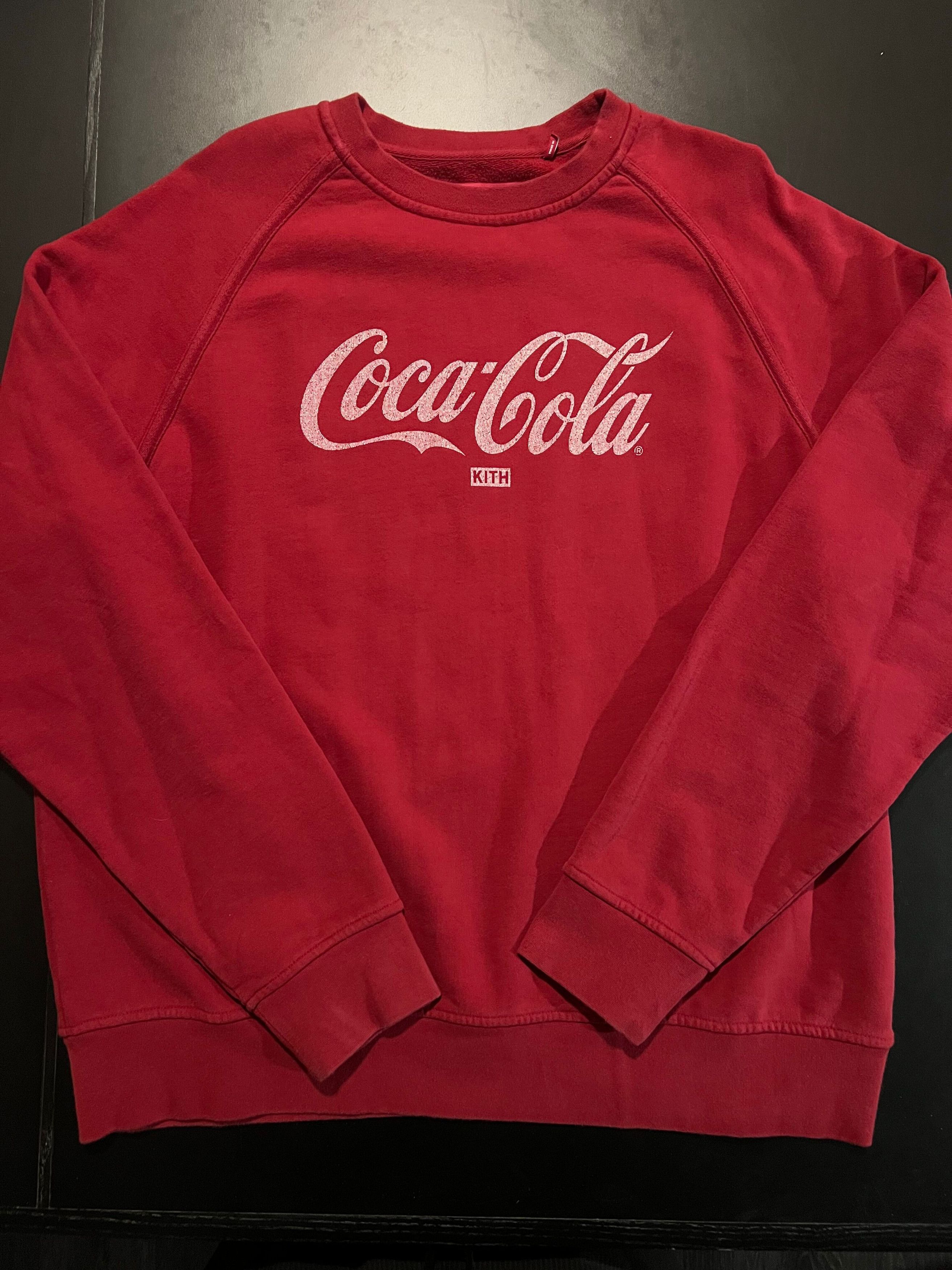 Coca Cola × Kith Kith x Coca-Cola Rugby Crewneck Red Size US L / EU 52-54 / 3 - 1 Thumbnail