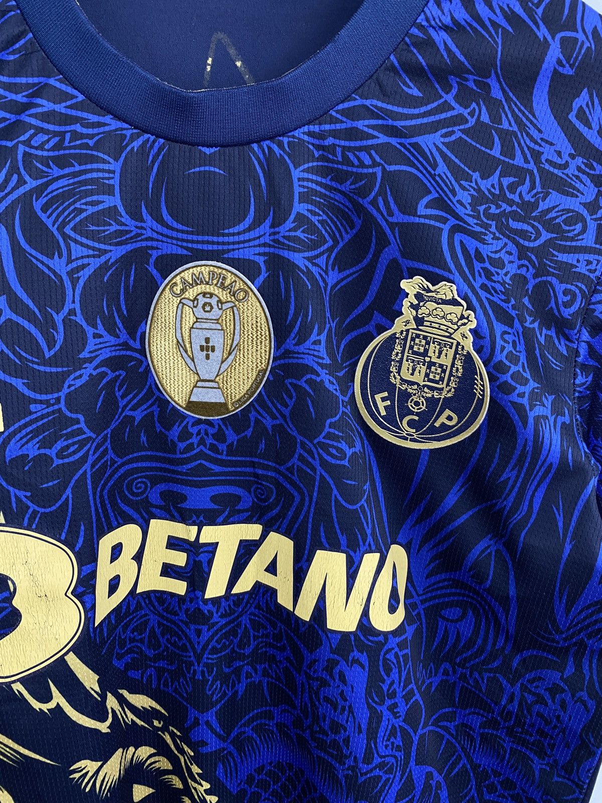 Japanese Brand FC Porto Japan Dragon Style Afrm Soccer Jersey T-Shirt Y2K Size US M / EU 48-50 / 2 - 5 Thumbnail