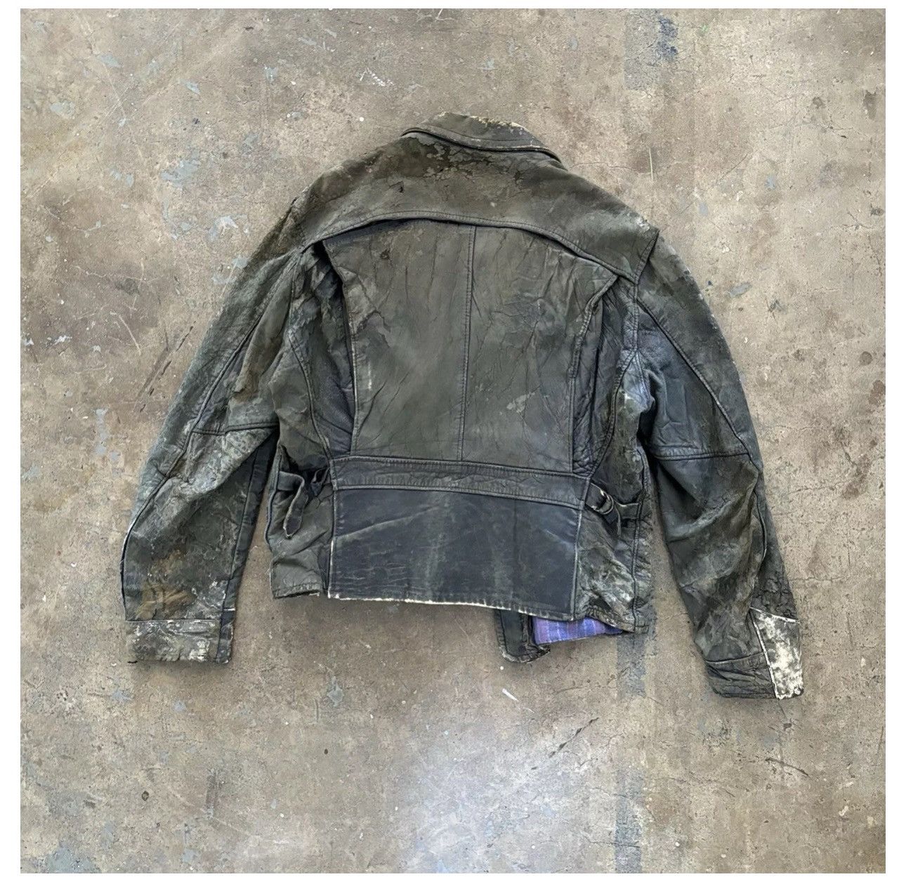 Vintage Vintage 1930’s Leather Moto Jacket - Archival Size US M / EU 48-50 / 2 - 5 Thumbnail