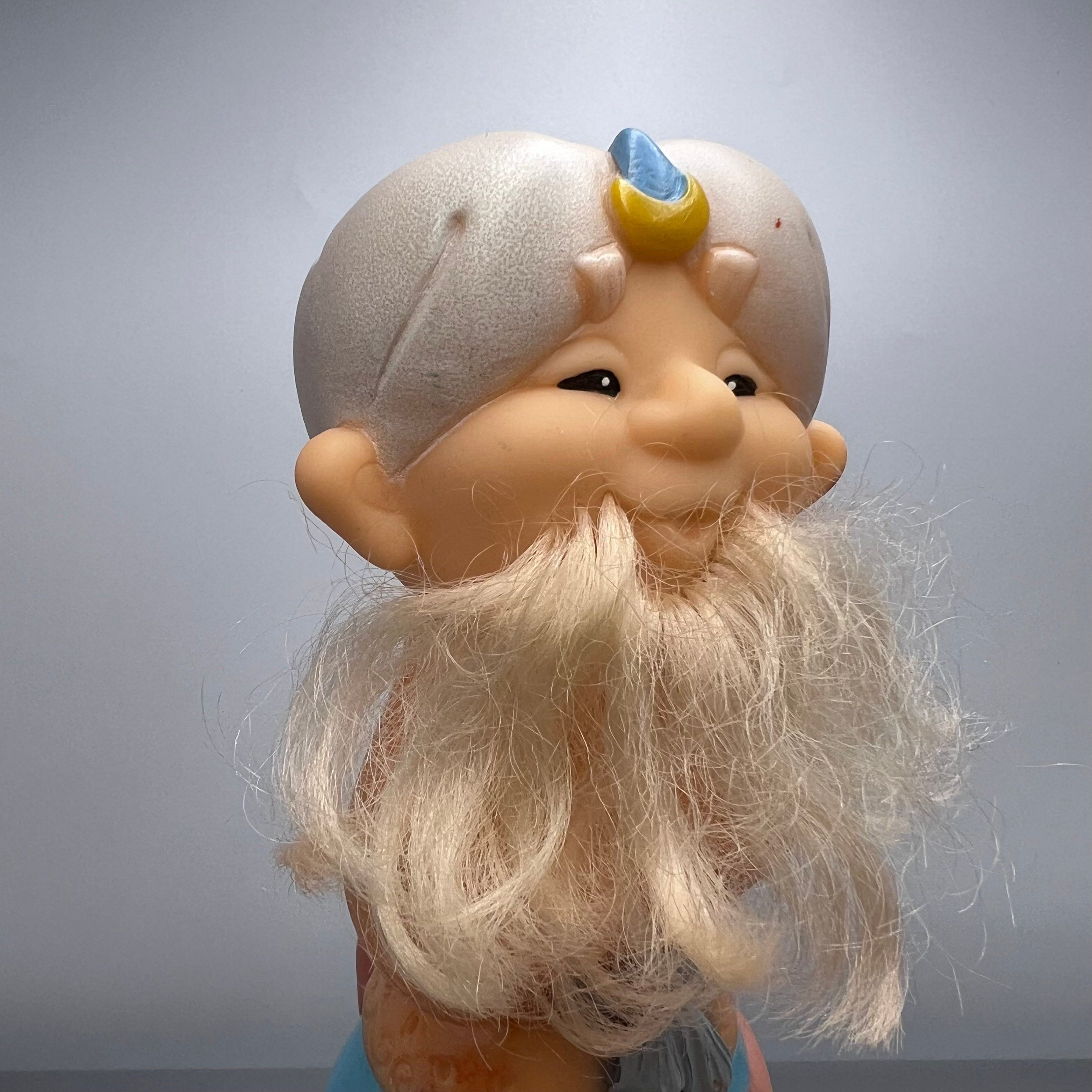 Vintage Vintage Toy Old Man Khottabych RUBBER Doll Soviet Stamp Size ONE SIZE - 5 Thumbnail