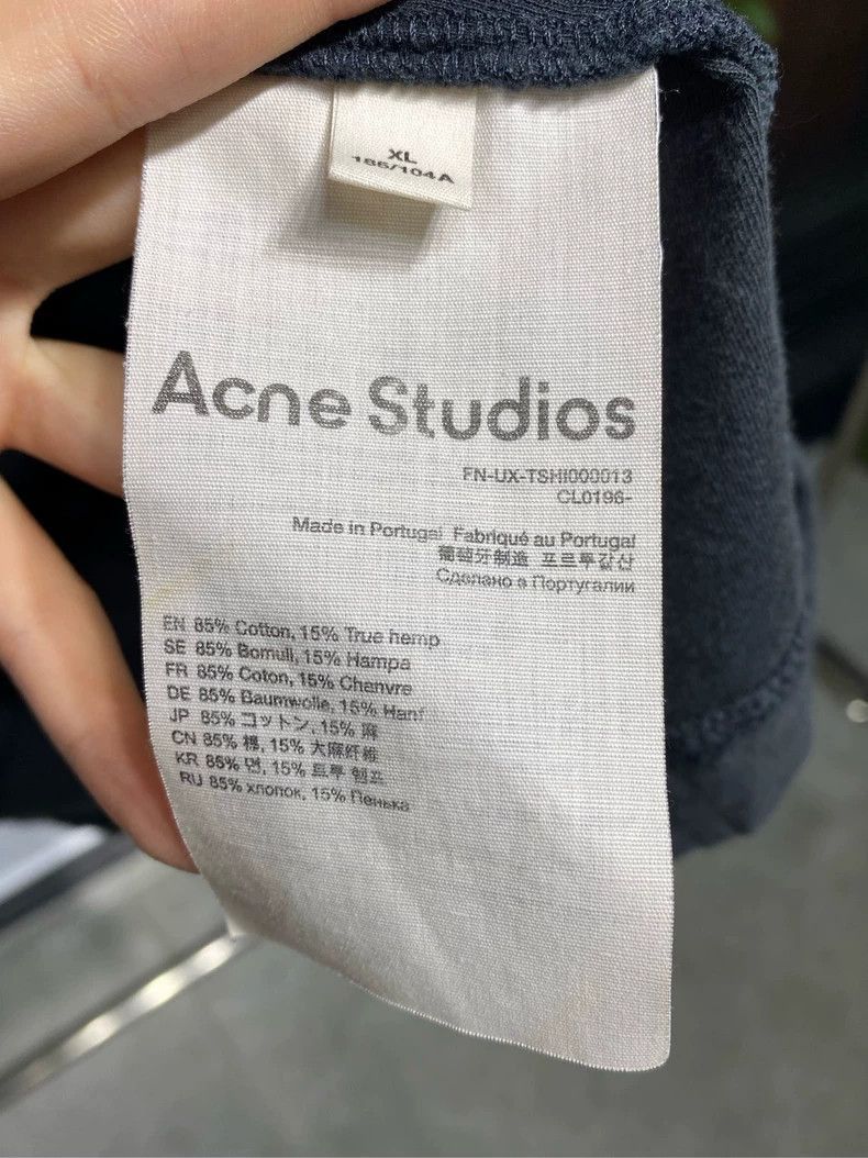 Acne Studios Acne Studios made old short-sleeved T-shirts- Size US XL / EU 56 / 4 - 6 Thumbnail