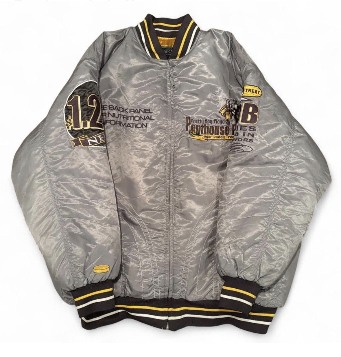 Other Mob Candy Pretty Boy Floyd Penthouse Perks Satin Jacket 3XL Size US XXL / EU 58 / 5 - 1 Thumbnail