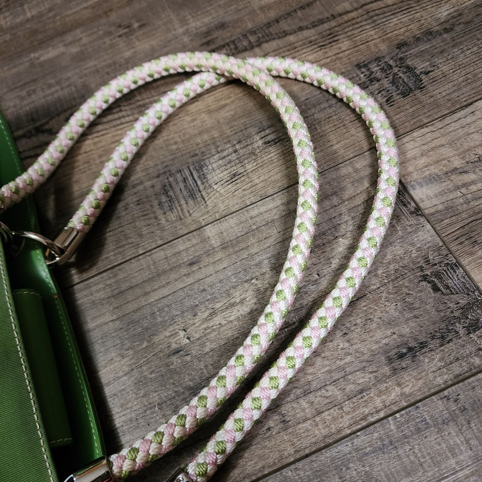 The Sak The Sak Green Canvas handbag Braided handle beautiful inside Size ONE SIZE - 12 Thumbnail