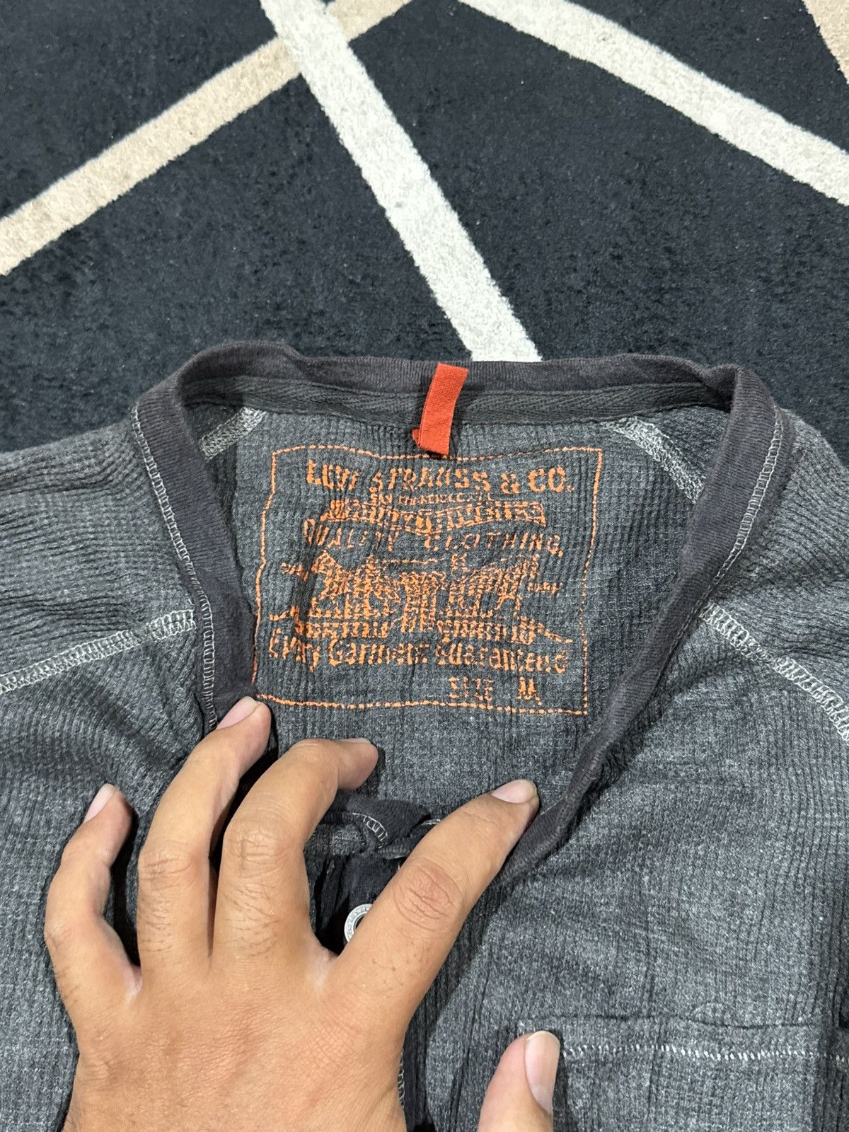 Levi's Vintage Clothing Levis Vintage Thermal Long Sleeve Size US M / EU 48-50 / 2 - 4 Thumbnail