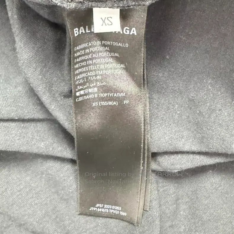 Balenciaga Balenciaga Flame Letter Logo Short Sleeve XS Size Size US XS / EU 42 / 0 - 4 Thumbnail