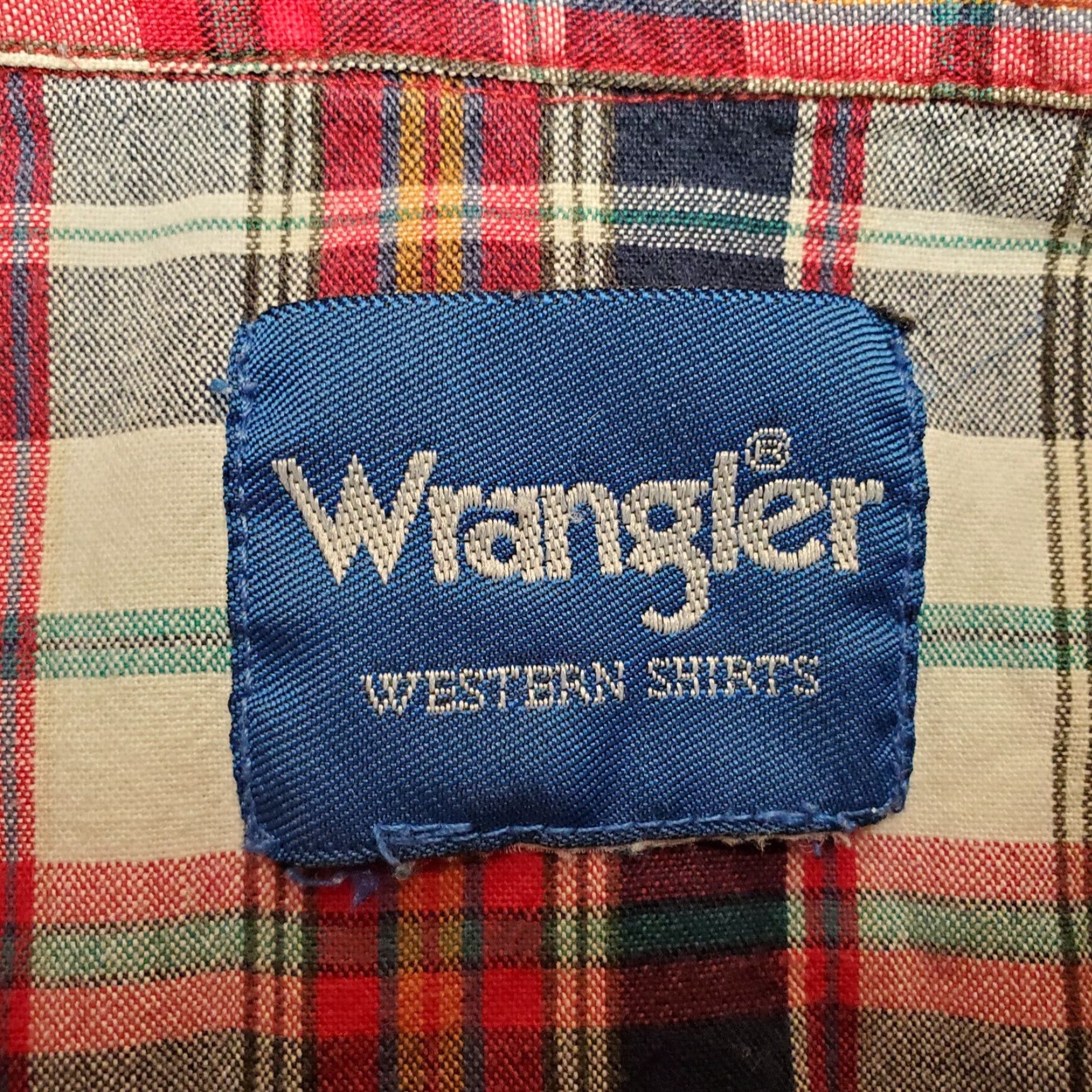 Wrangler Wrangler Shirt Mens L Black Red Plaid Pearl Snap Short Sleeve Western Casual Size US L / EU 52-54 / 3 - 5 Thumbnail