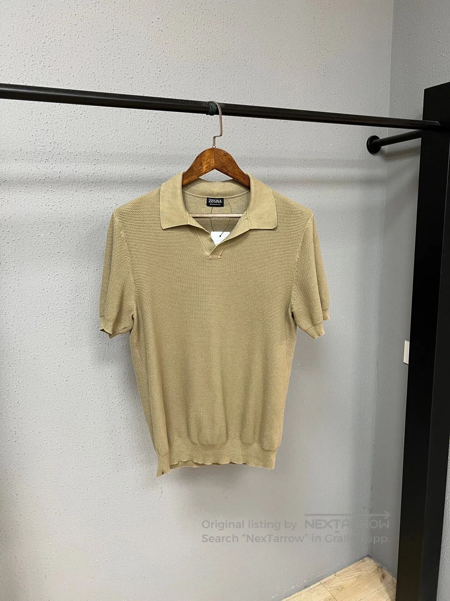 Ermenegildo Zegna Ermenegildo Zegna Premium Cotton Collection Gull Collar Sh Size US M / EU 48-50 / 2 - 1 Thumbnail